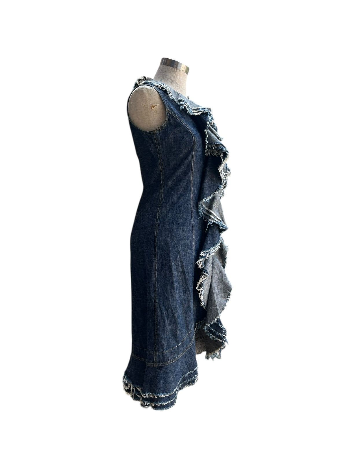 Japanese Brand Denim dress Size S / US 4 / IT 40 - 12 Thumbnail
