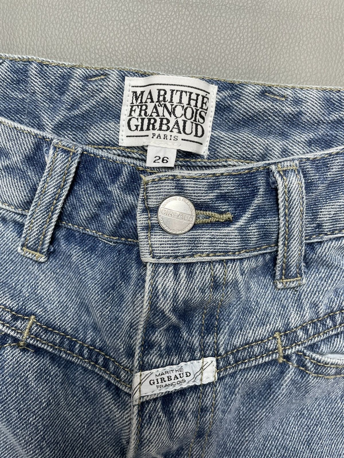 Marithe + Francois Girbaud MFG High Waist Baggy Pants Size 26" / US 2 / IT 38 - 4 Thumbnail
