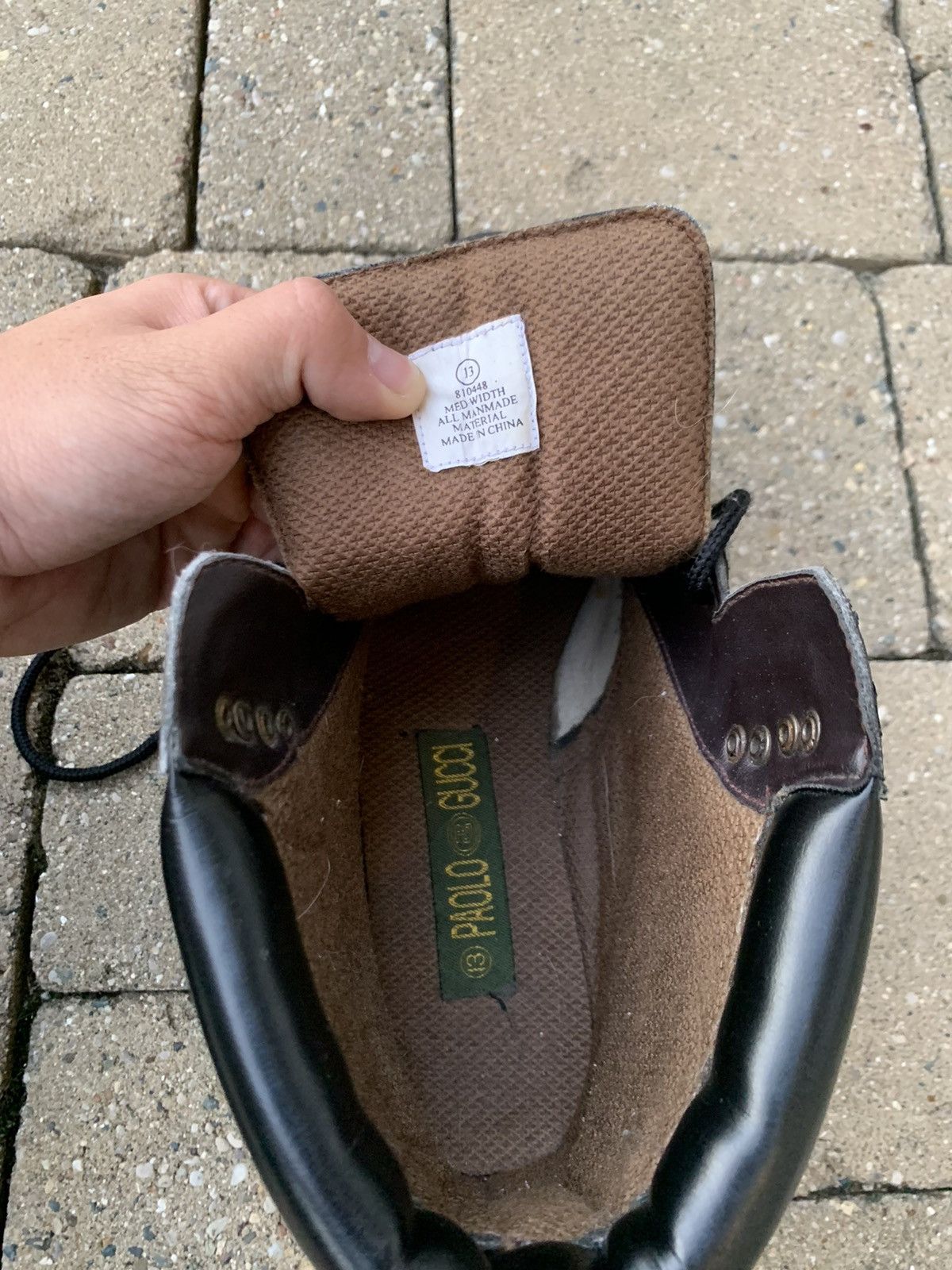 Paolo Gucci Vintage Paolo Gucci Boots Size 13 Size US 13 / EU 46 - 8 Thumbnail
