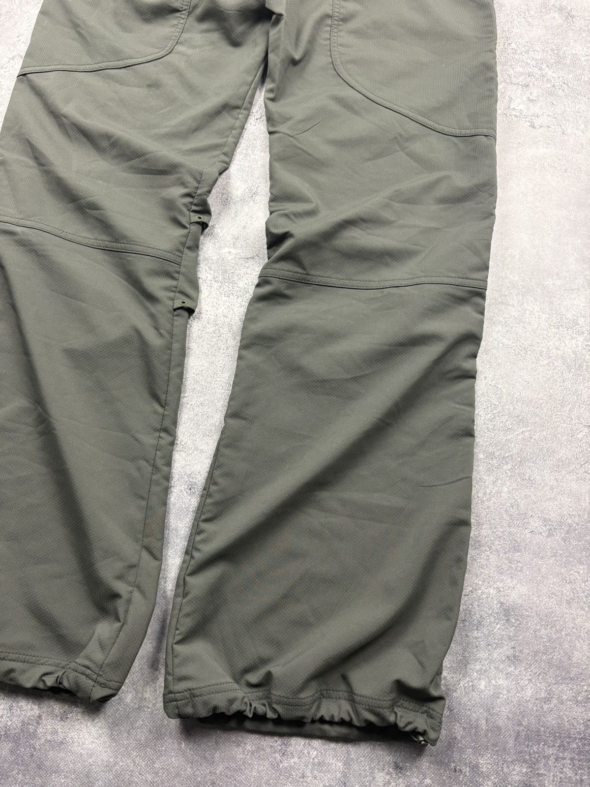 Nike NIKE Vintage Navy Green Baggy Pants onDrawstrings Streetwear Size 32" / US 10 / IT 46 - 16 Thumbnail