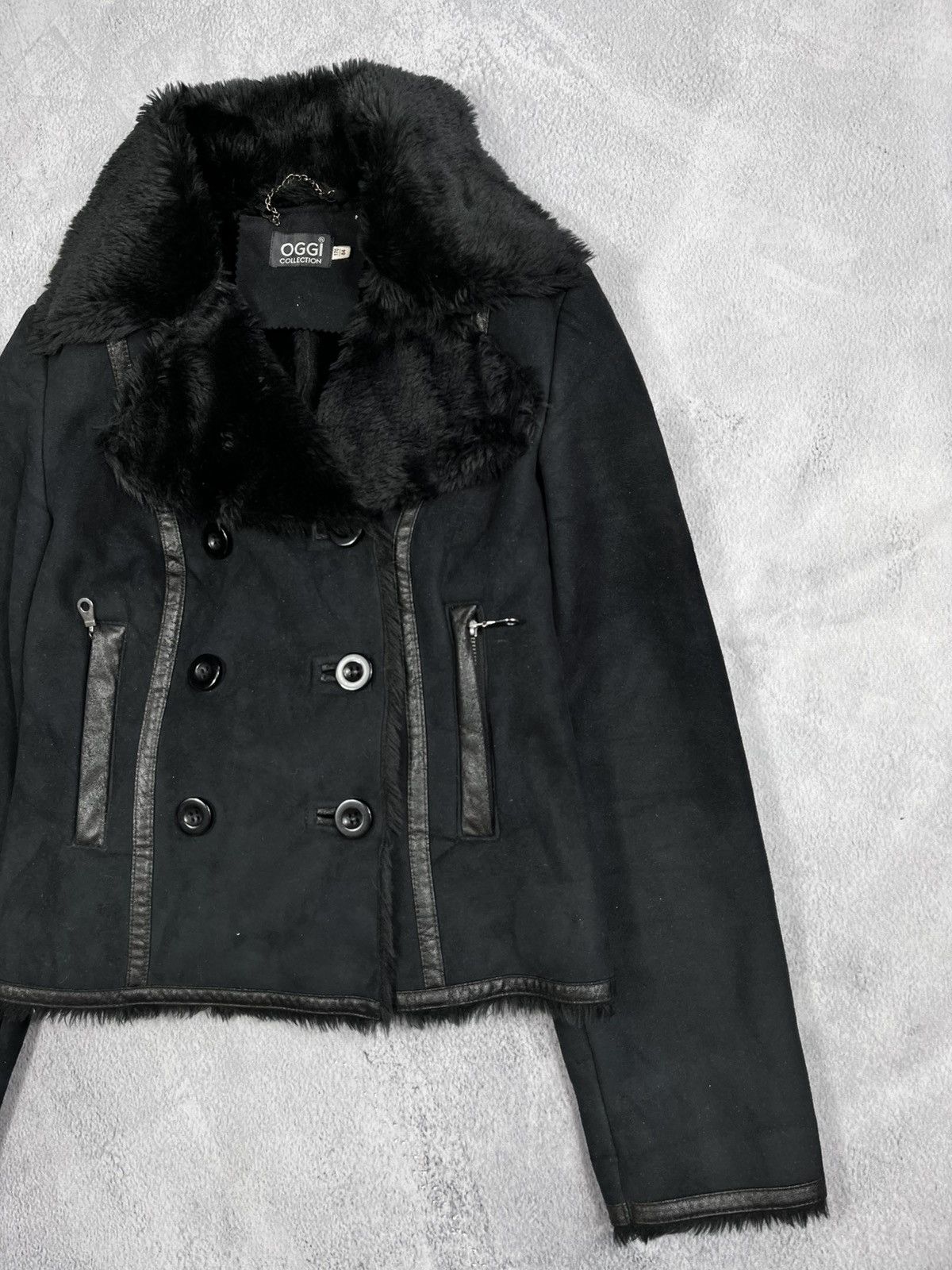 Vintage Vintage Y2K fur faux sheepskin coat 00s style M Size M / US 6-8 / IT 42-44 - 3 Thumbnail