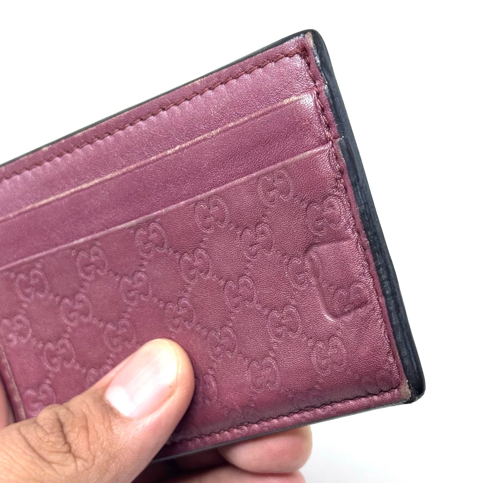 Gucci Gucci Purple Cardholder Wallet Size ONE SIZE - 7 Thumbnail