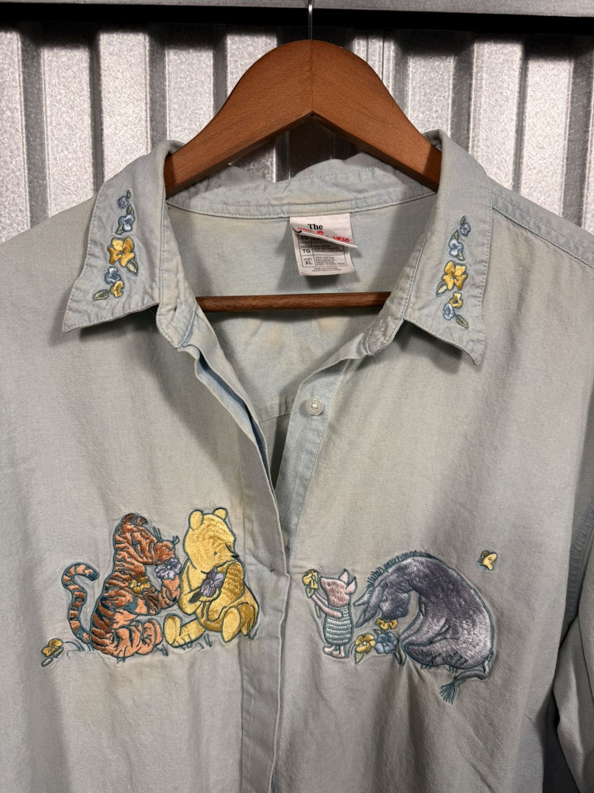 Disney Vintage Western Disney Winnie The Pooh Button Up Shit Size US L / EU 52-54 / 3 - 5 Thumbnail