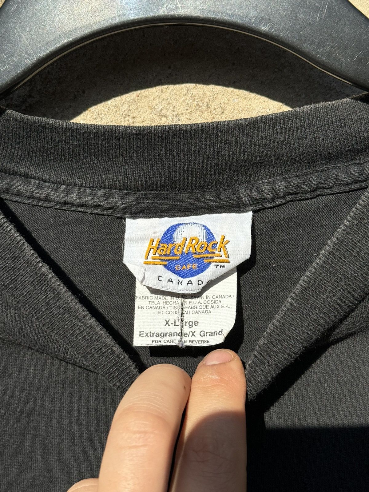 Hard Rock Cafe Vintage 1989 Hard Rock Cafe Banff Size US XL / EU 56 / 4 - 6 Thumbnail
