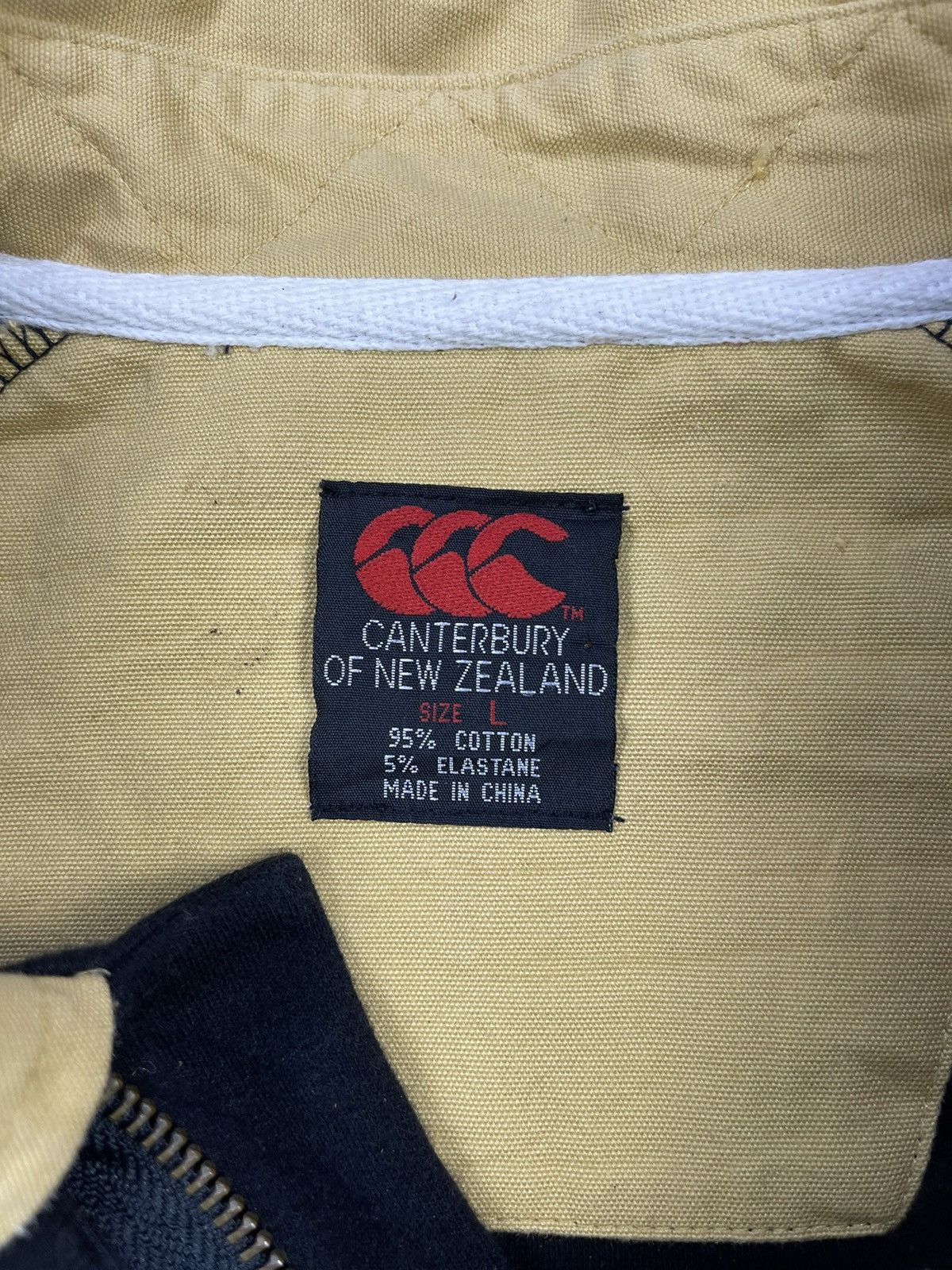 Canterbury of New Zealand Vintage Canterbury New Zealand Half Zipper L/Sleeve Polos Size US L / EU 52-54 / 3 - 11 Thumbnail