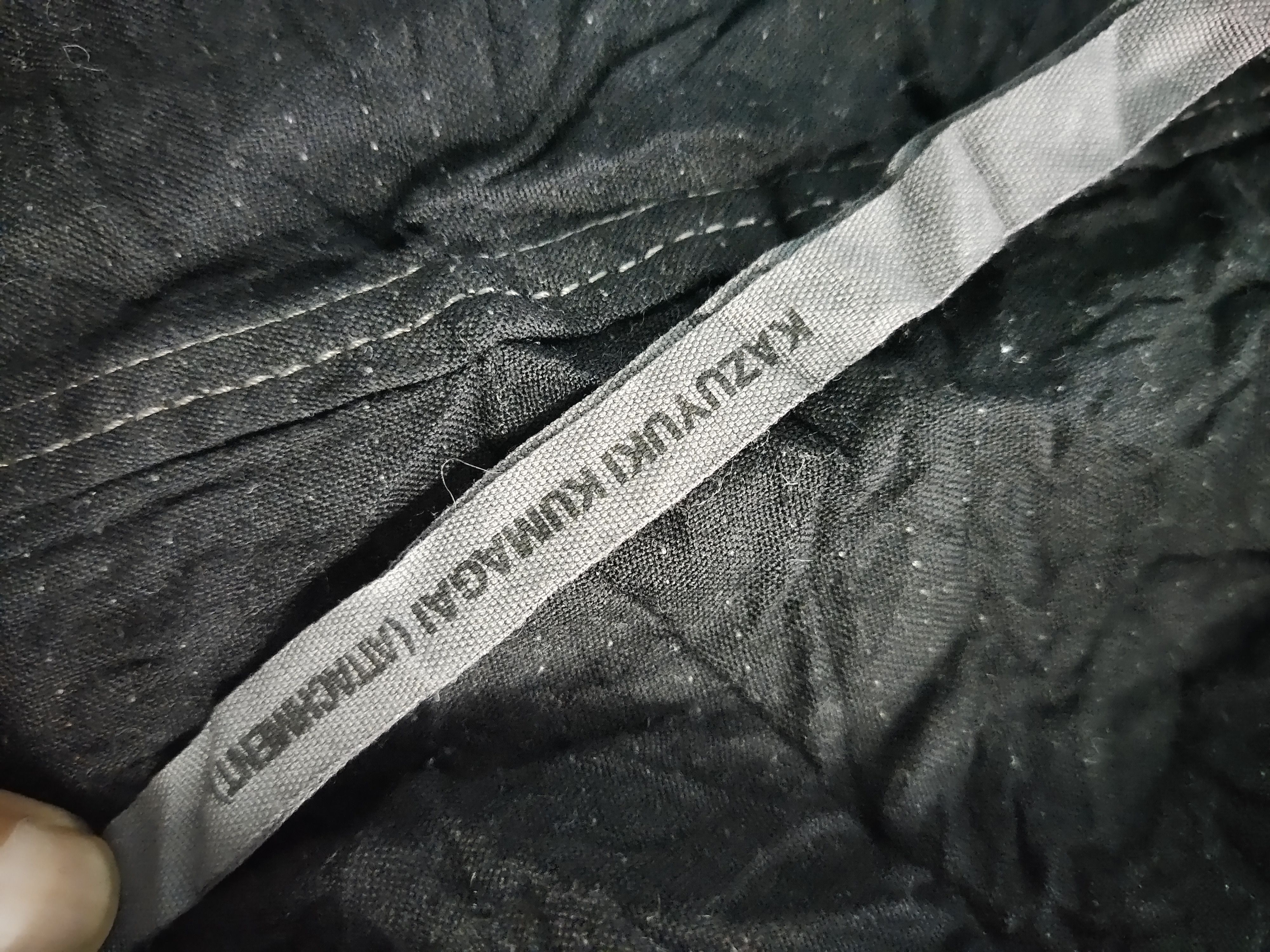 Attachment × Japanese Brand × Kazuyuki Kumagai Attachment Kazuyuki Kumagai Attachment Distressed Designer Jackets Size L / US 10 / IT 46 - 4 Thumbnail