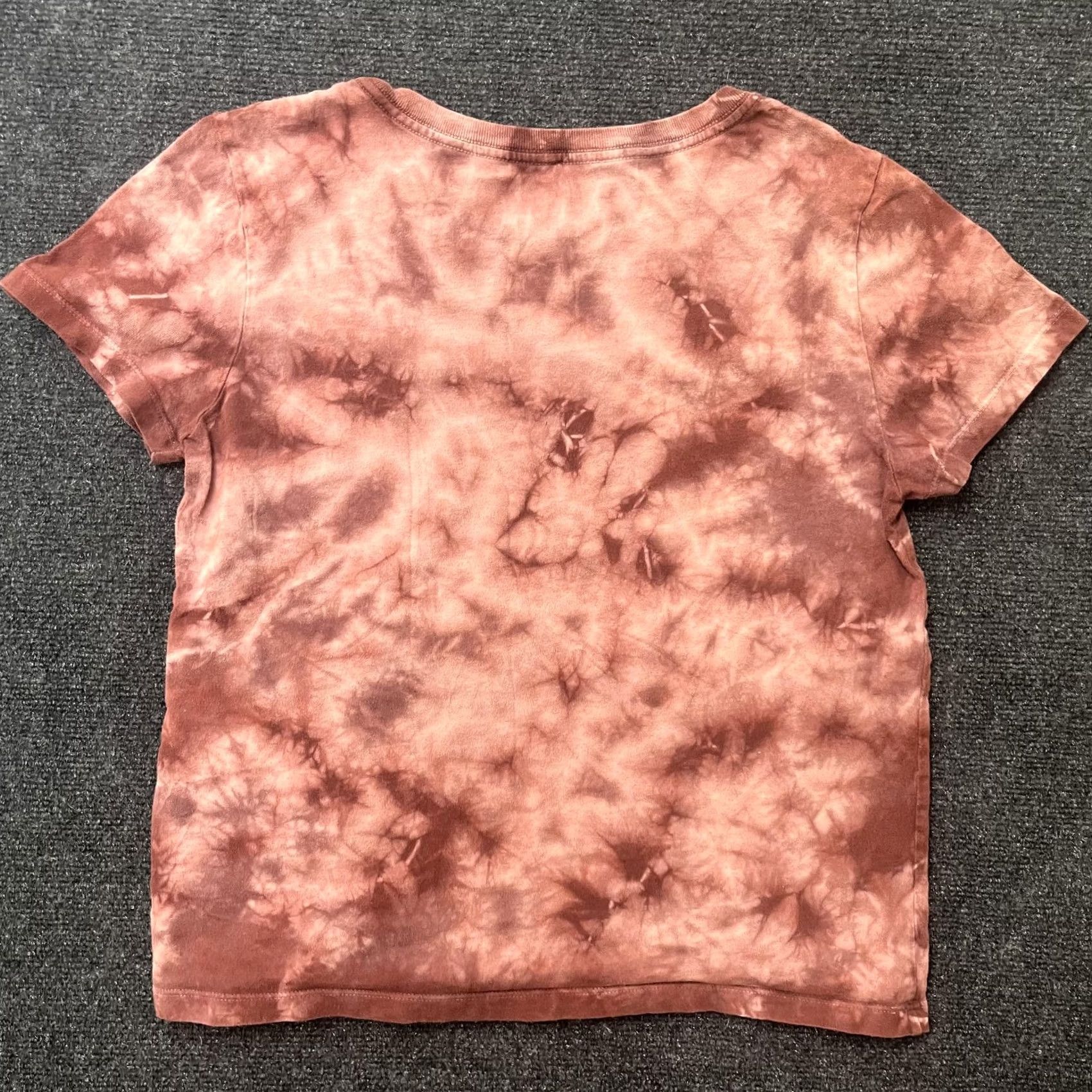 Vans Vans Shirt Womens Medium Pink Tie Dye Graphic Logo Crew Neck Skate Tee Top Size M / US 6-8 / IT 42-44 - 5 Thumbnail