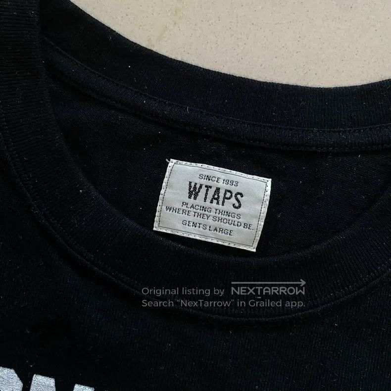 Wtaps Wtaps Black hoodie Size US L / EU 52-54 / 3 - 3 Thumbnail