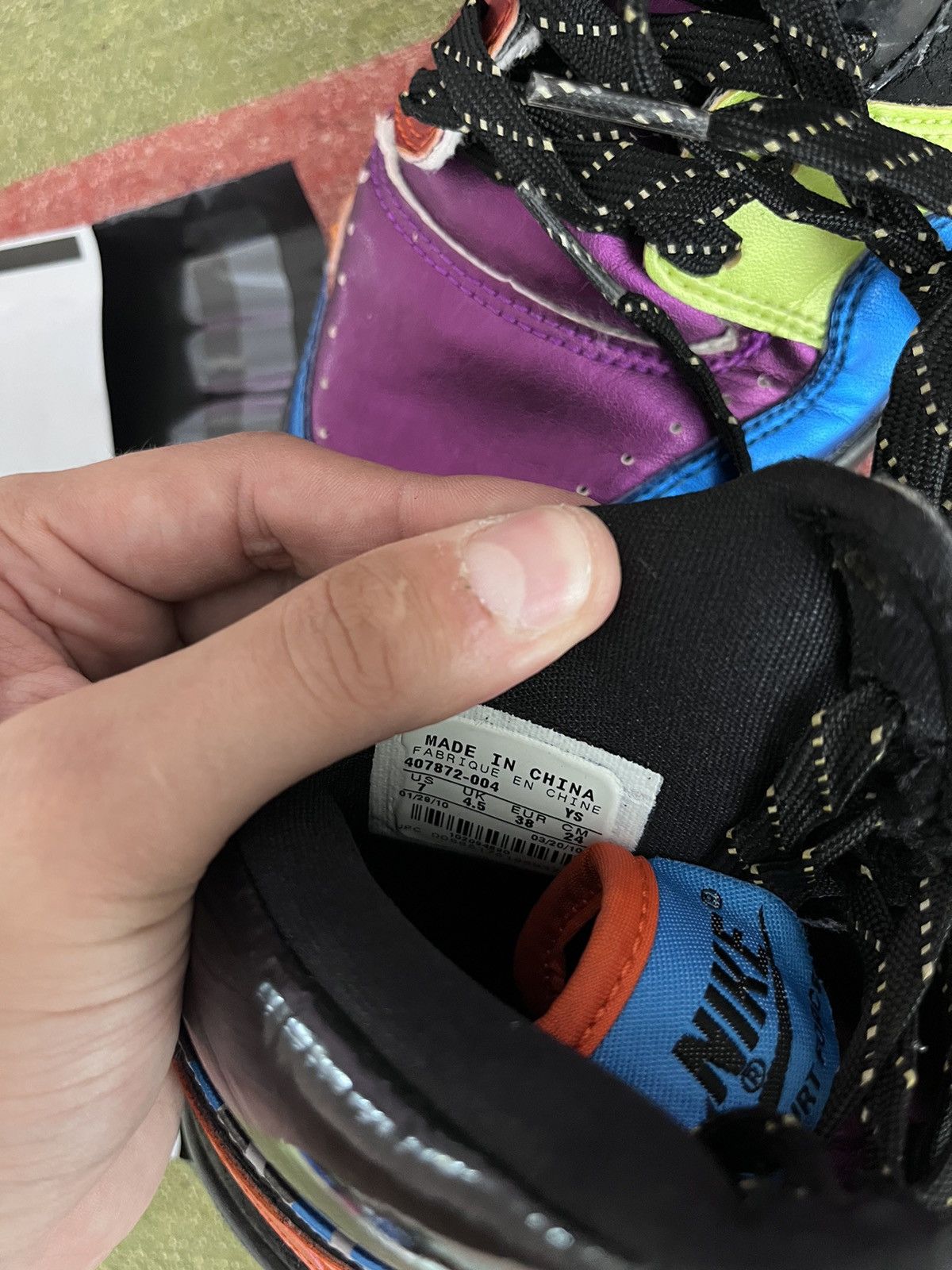 Vintage Vintage women’s sneakers Nike Court Force y2k Jordan us7 Size US 7 / IT 37 - 11 Thumbnail
