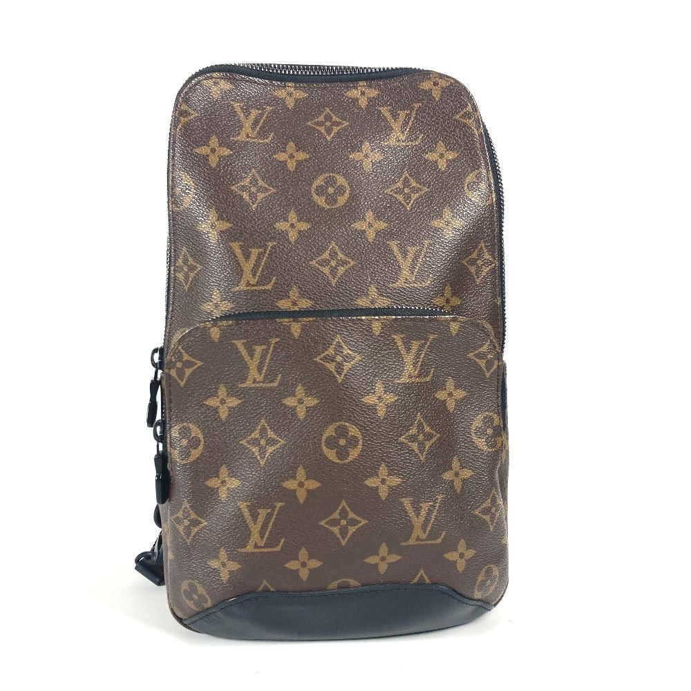 Louis Vuitton Louis Vuitton M45897 Monogram Macassar Avenews Sling Bag Belt Cross Shoulder Body Canvas Unisex Brown Size ONE SIZE - 1 Thumbnail