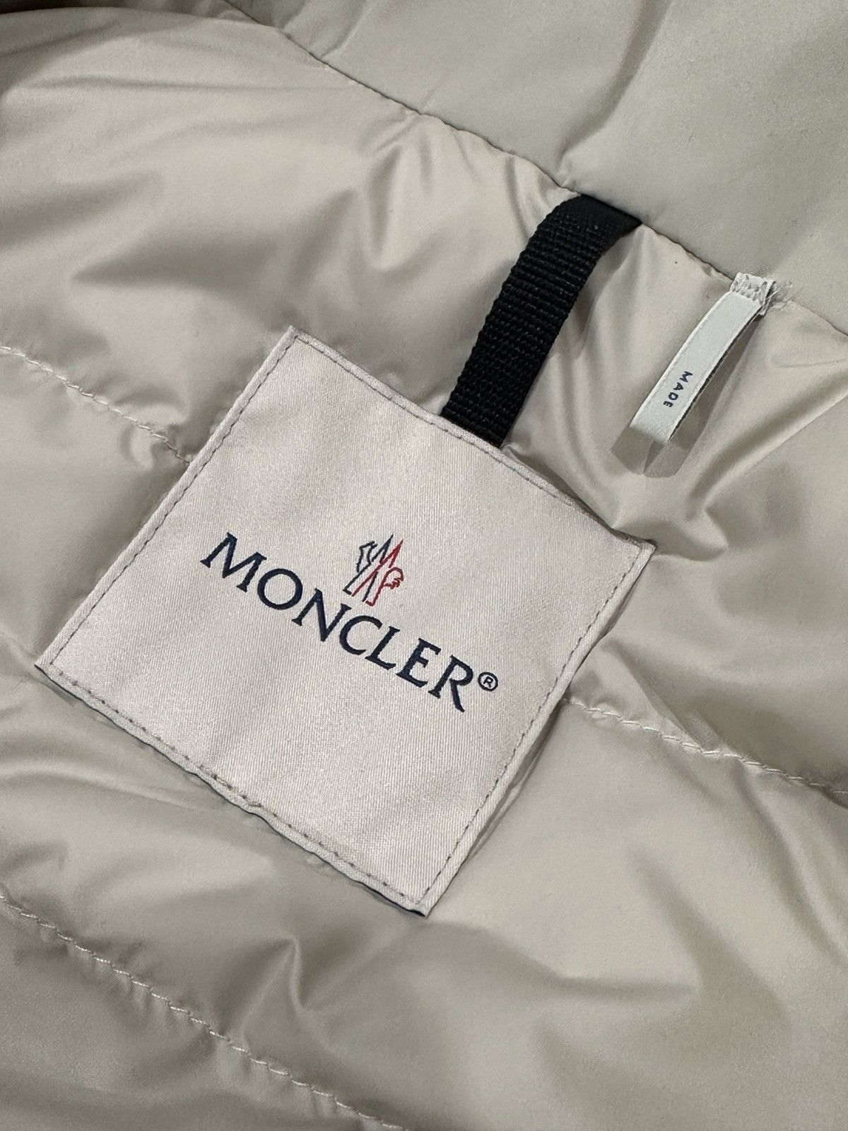 Moncler Moncler Leather Trim Lanques Light Down Jacket Size US M / EU 48-50 / 2 - 5 Thumbnail