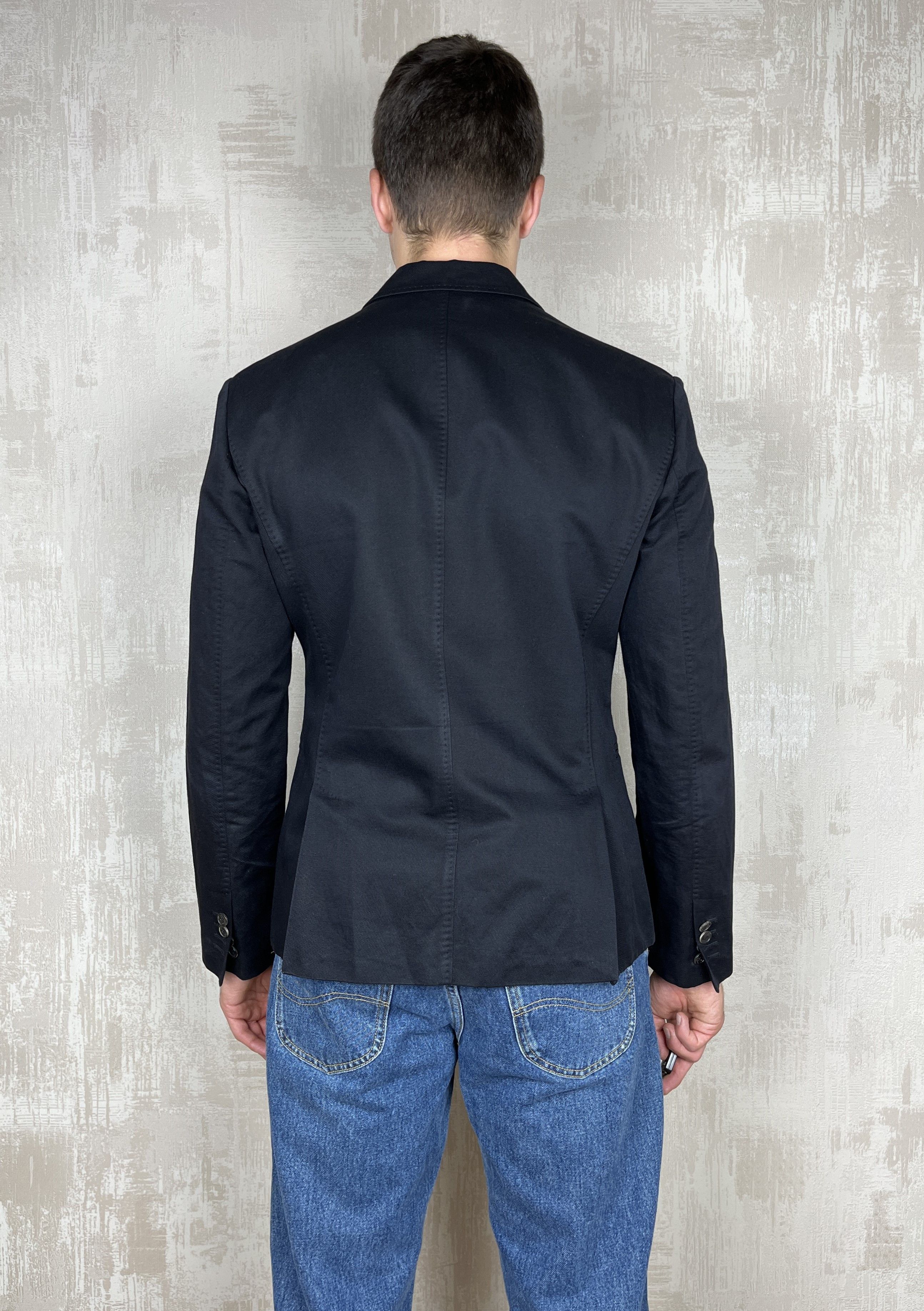 Neil Barrett Neil Barrett Double Breasted Blazer Cotton Linen Size 50 Size US M / EU 48-50 / 2 - 19 Thumbnail