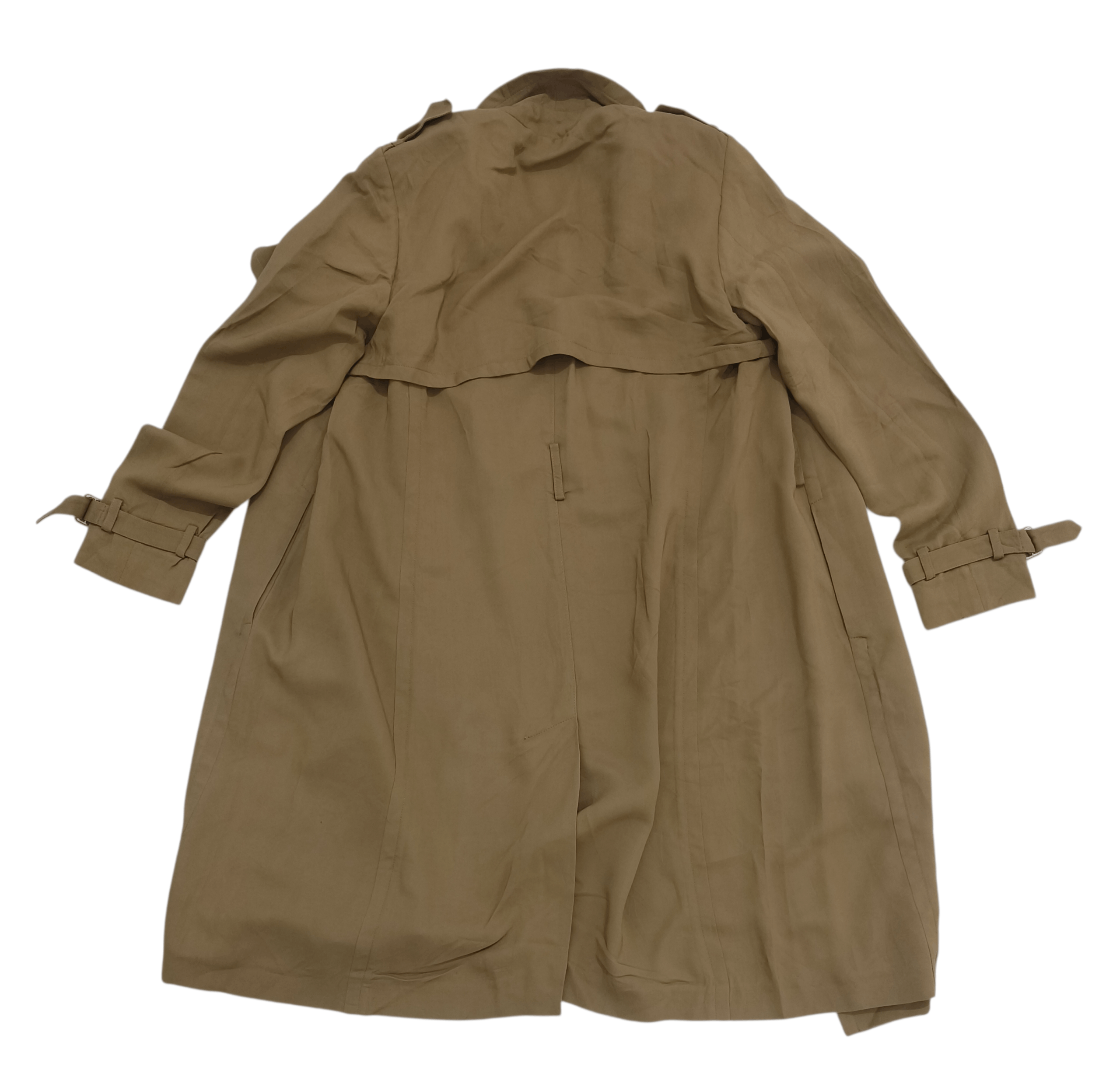 Massimo Dutti Authentic! MASSIMO DUTTI Women's Trench Coat Size M / US 6-8 / IT 42-44 - 4 Thumbnail