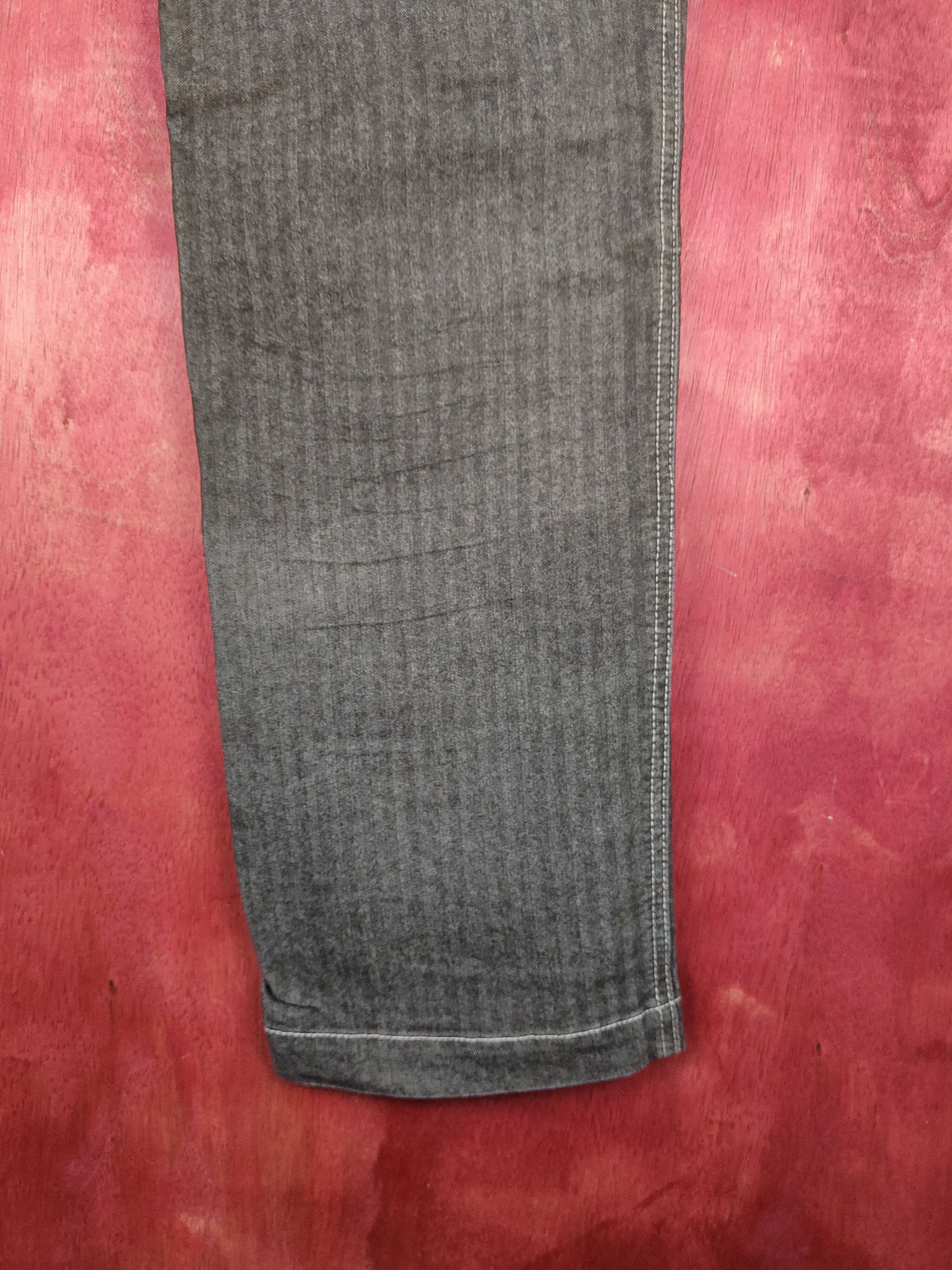 Japanese Brand Dogman Black Faded Multipocket Soft Jeans #S1877 Size US 35 - 12 Thumbnail