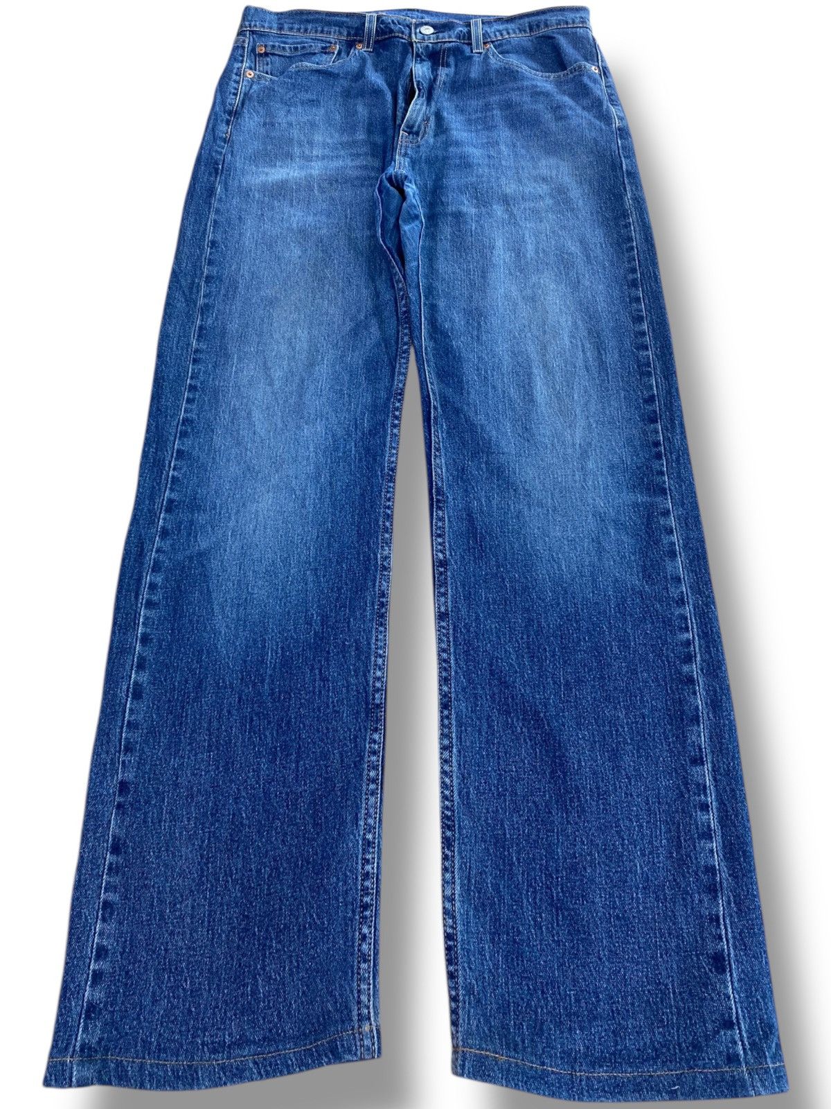 Levi's Levi’s Acid Blue Faded Wash Style Loose Jeans Size US 34 / EU 50 - 1 Thumbnail