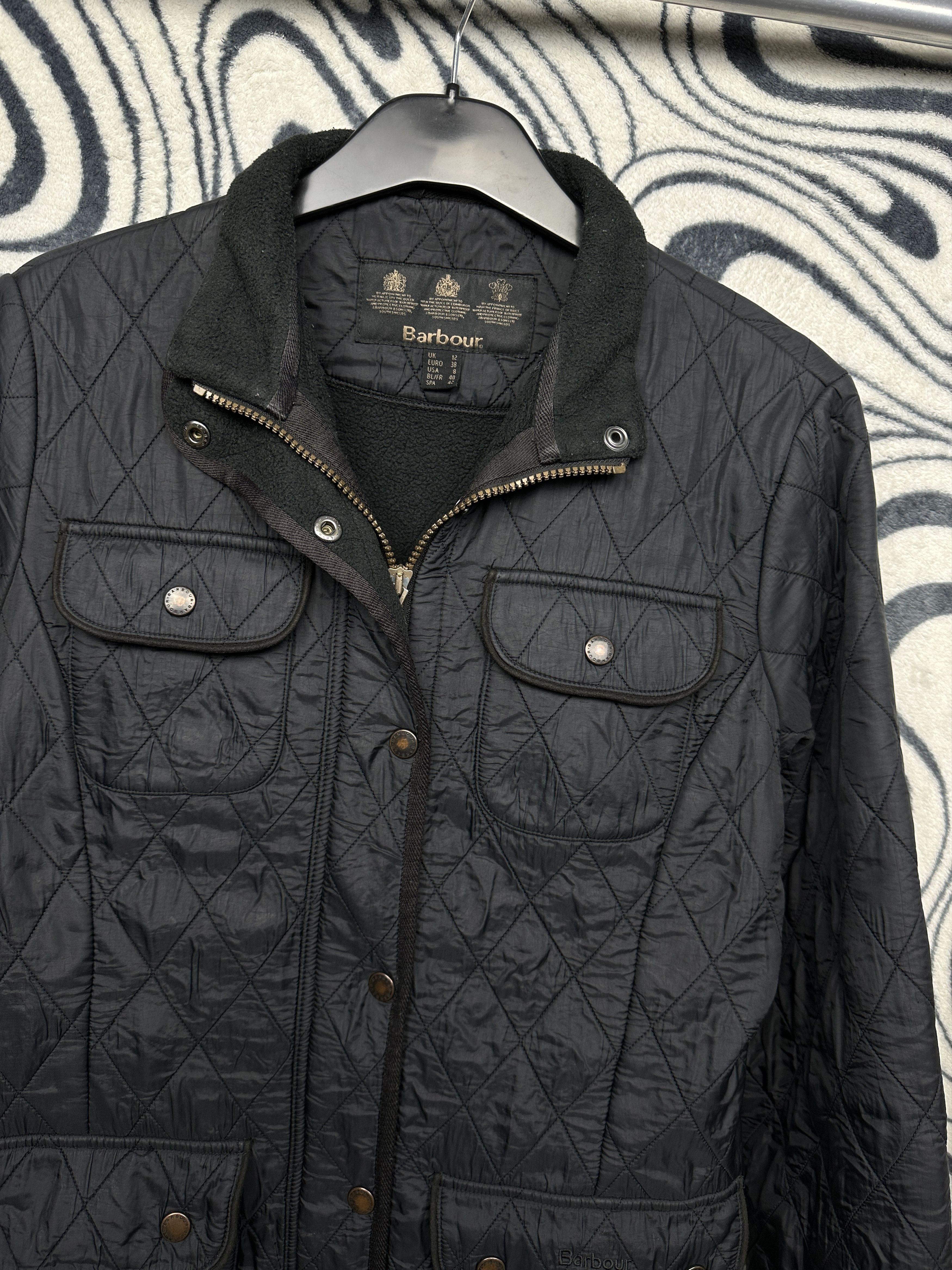 Barbour Barbour Womens Utility Polarquilt Quilted Jacket Y2K Size M / US 6-8 / IT 42-44 - 2 Thumbnail