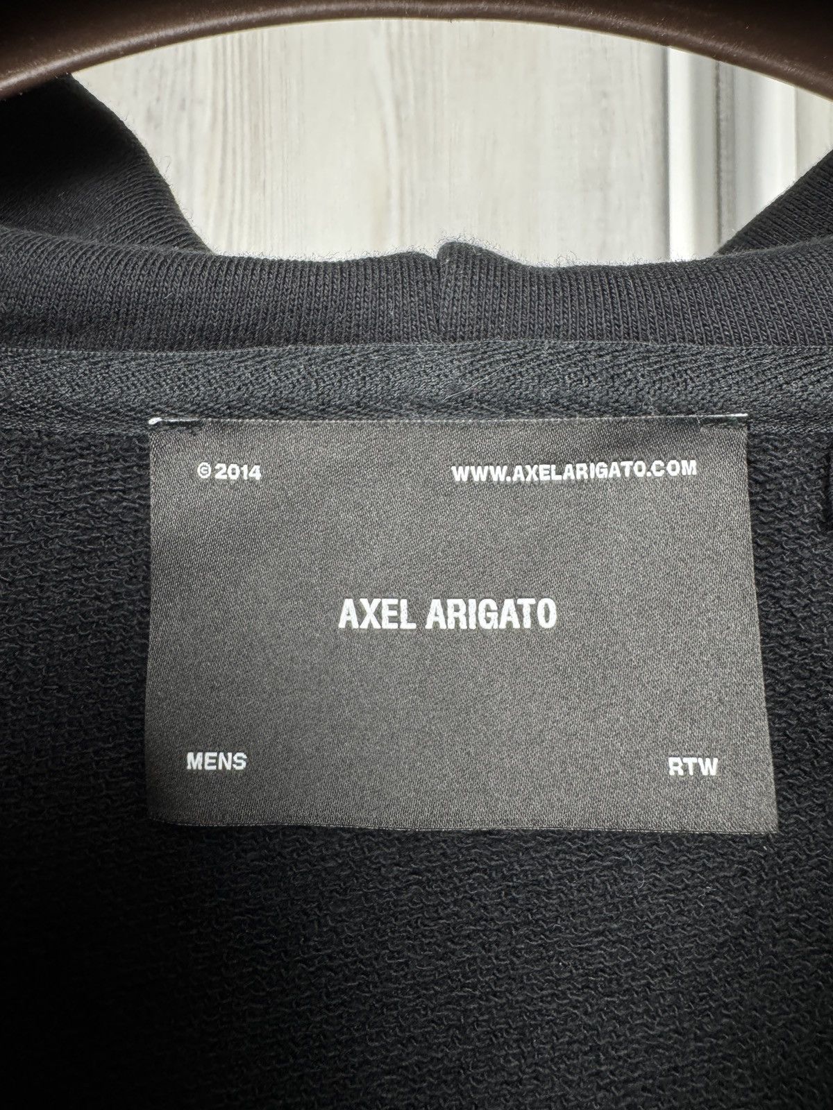 Axel Arigato Axel Arigato black zip up honor oversized hoodie Size US XL / EU 56 / 4 - 8 Thumbnail