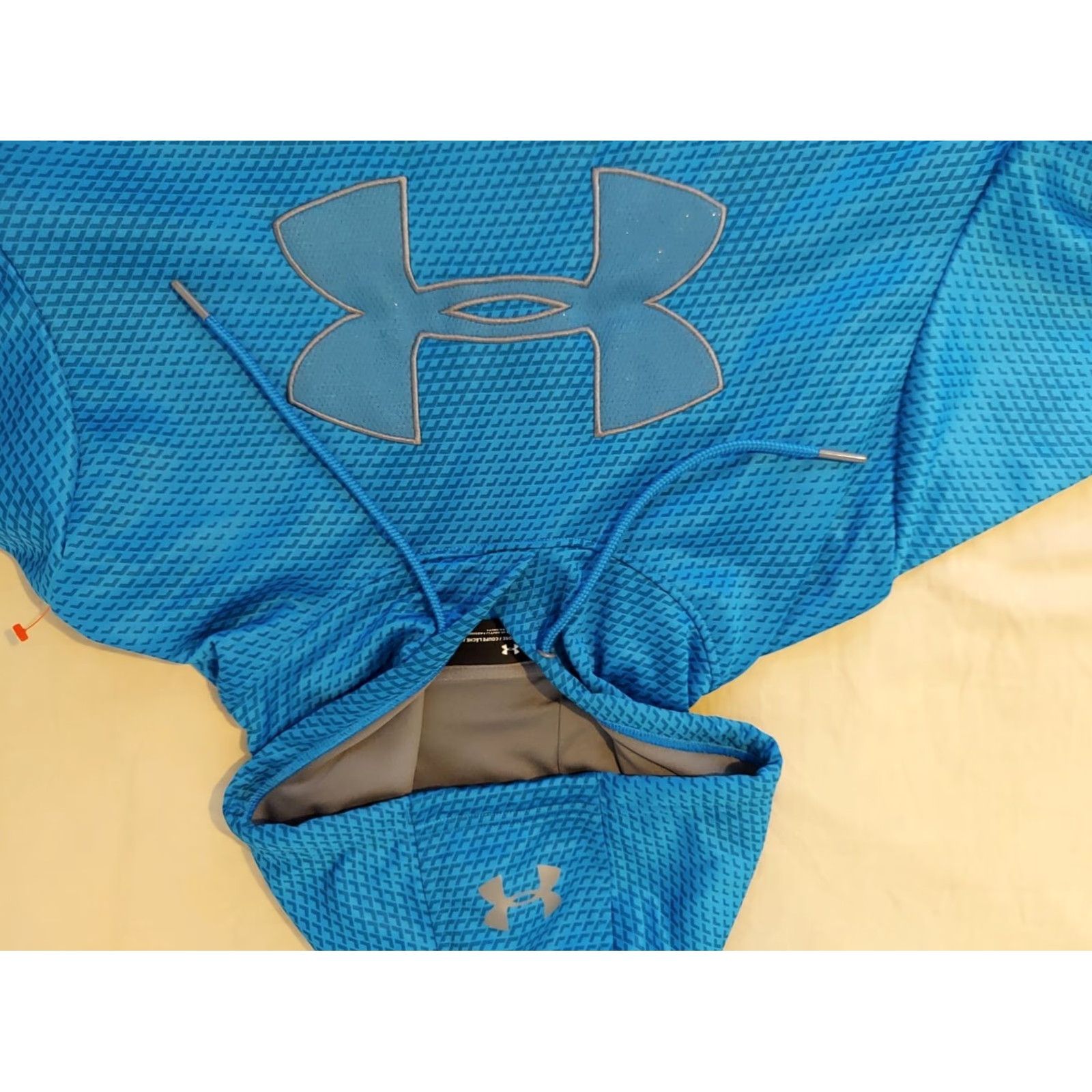Under Armour Under Armour Hoodie Mens L Blue Pullover Athletic Sweatshirt Sweatshirt/Hoody 80s0 Size US L / EU 52-54 / 3 - 2 Thumbnail