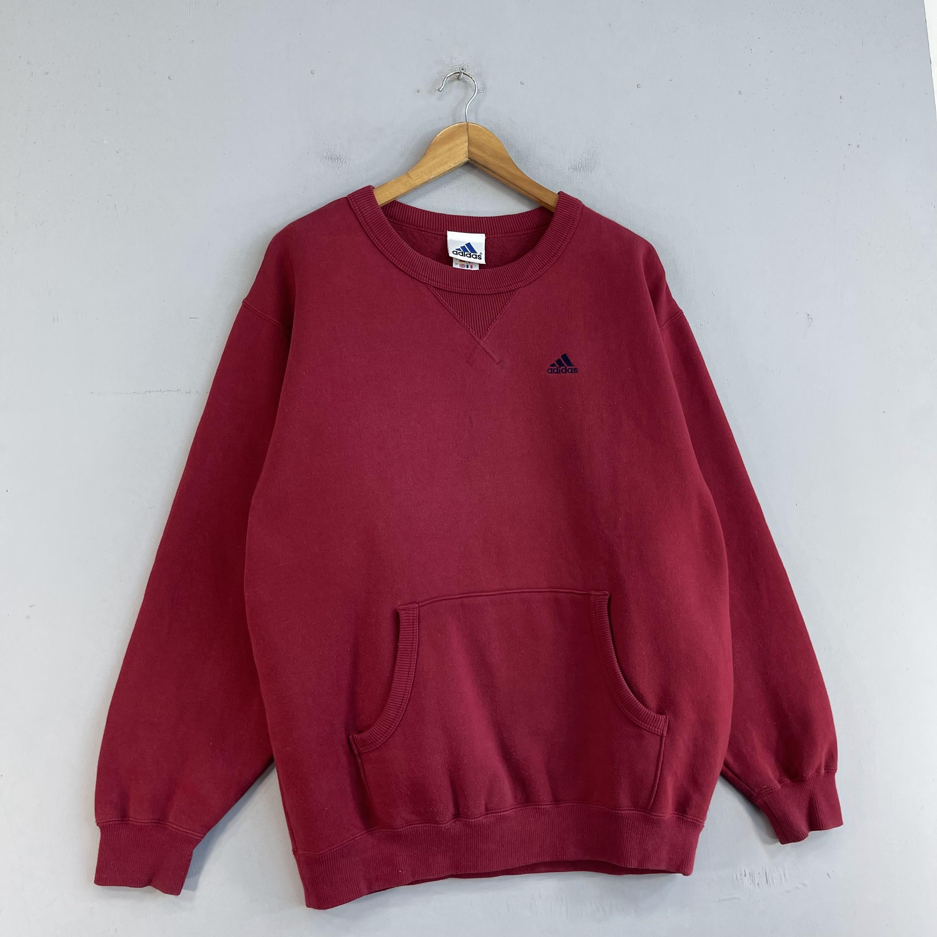 Adidas × Vintage Vintage 90s ADIDAS EQUIPMENT Crewneck Sweatshirt Size US L / EU 52-54 / 3 - 4 Thumbnail