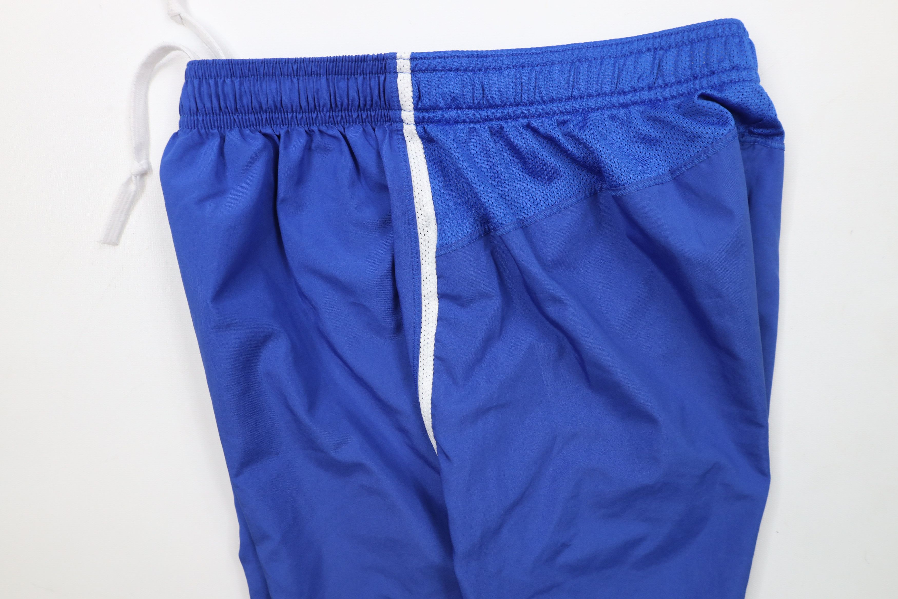 Nike × Vintage Vintage Nike Scott Mini Swoosh Above Knee Soccer Shorts Blue Size US 30 / EU 46 - 7 Thumbnail