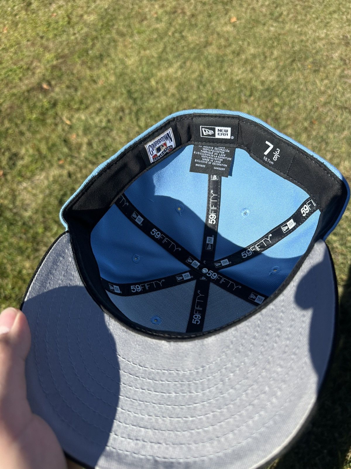 New Era New Era White Sox Fitted “UNC” 7 3/8 Size ONE SIZE - 4 Thumbnail