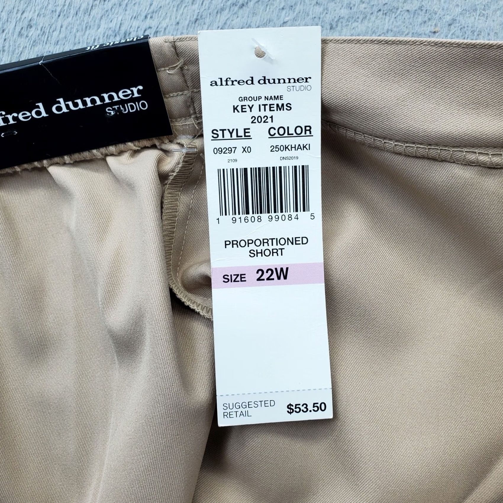 Vintage Alfred Dunner Capri Pants Womens Size 22W Brown Classic Fit Size 40" / US 18 - 7 Thumbnail