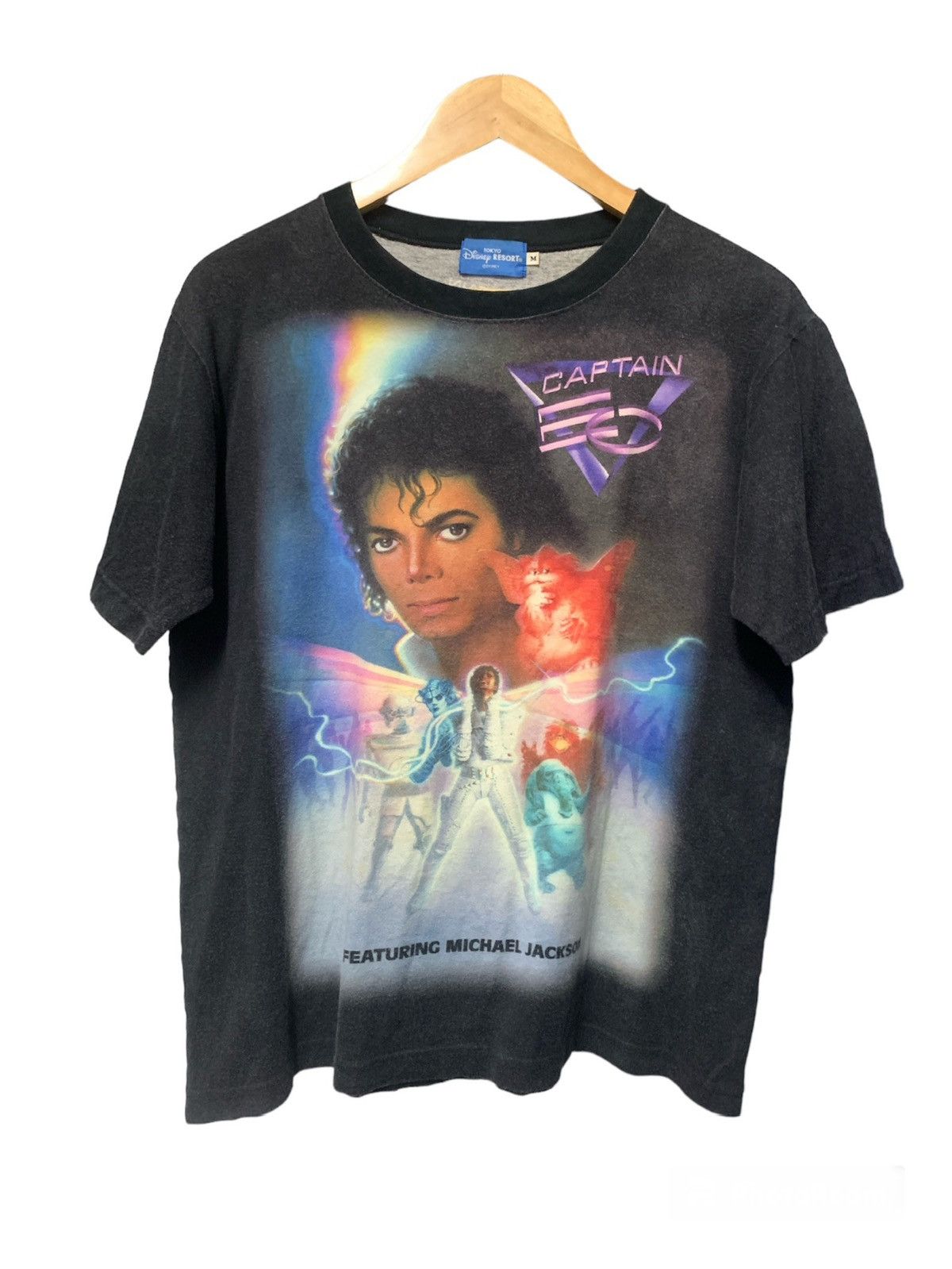 Rare 90s Michael Jackson Disney Musical Captain EO T-Shirt