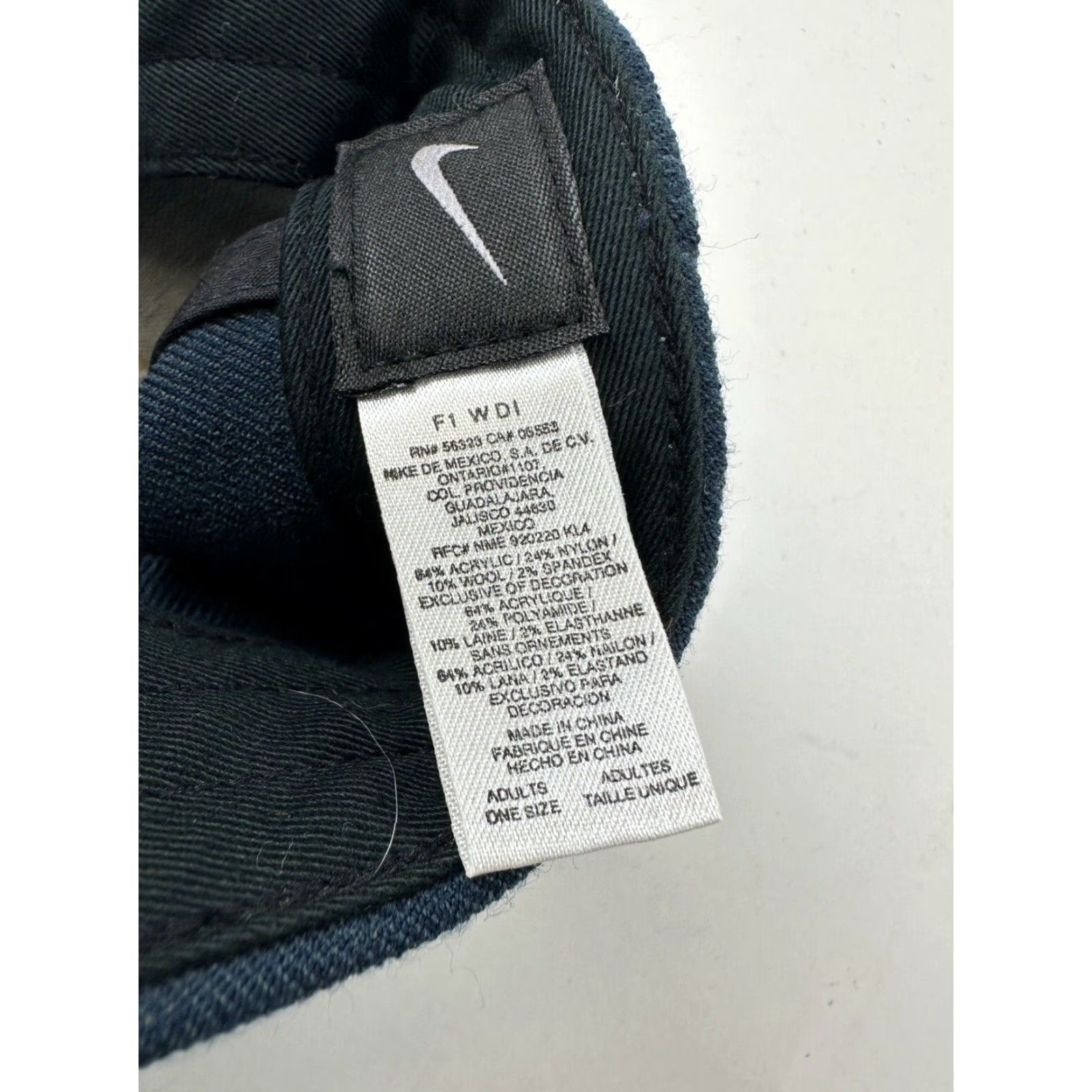 Nike VINTAGE Nike Hat Mens One Size Blue World Finals Berlin 2001 Soccer Rare Baseball Cap Dad Size ONE SIZE - 4 Thumbnail