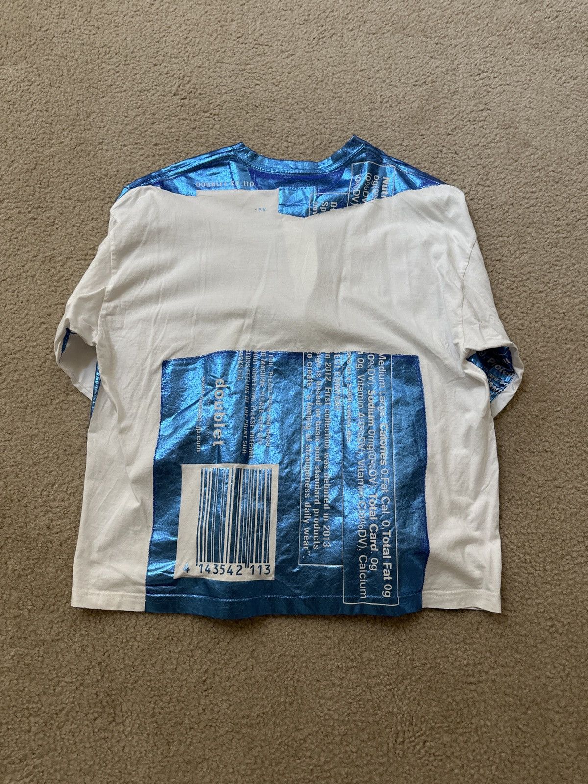Doublet × Japanese Brand Doublet snack foil package tee Size US M / EU 48-50 / 2 - 3 Thumbnail
