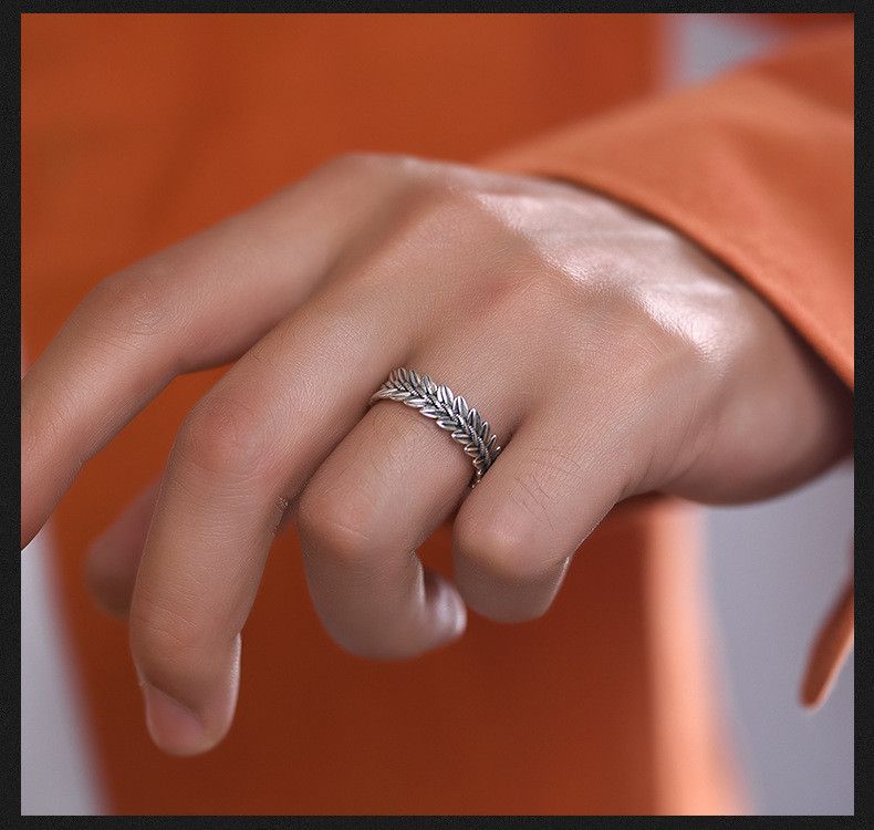 Jewelry Wheat Open Rings Pattern for Women Size ONE SIZE - 6 Thumbnail