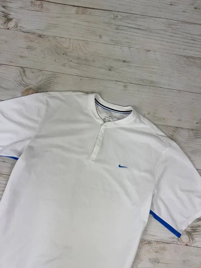 Nike Vintage Nike Court Tennis T-Shirt Jersey 00s Size US XL / EU 56 / 4 - 3 Thumbnail