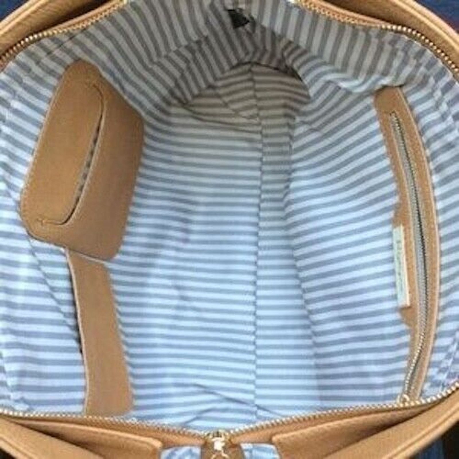 Other Miztique Vegan Leather WomensTan Tote NWT Size ONE SIZE - 6 Thumbnail