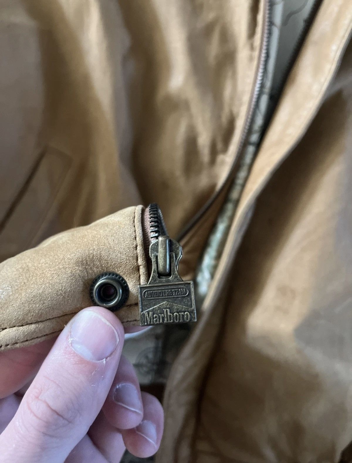 Marlboro Adventure Team Marlboro Adventure Team Leather Jacket Size US L / EU 52-54 / 3 - 12 Thumbnail