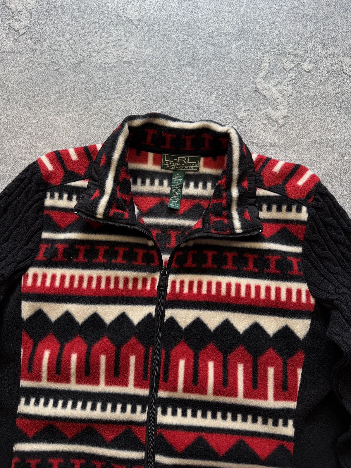Polo Ralph Lauren Vintage Polo Ralph Lauren Active Fleece Size US M / EU 48-50 / 2 - 2 Thumbnail