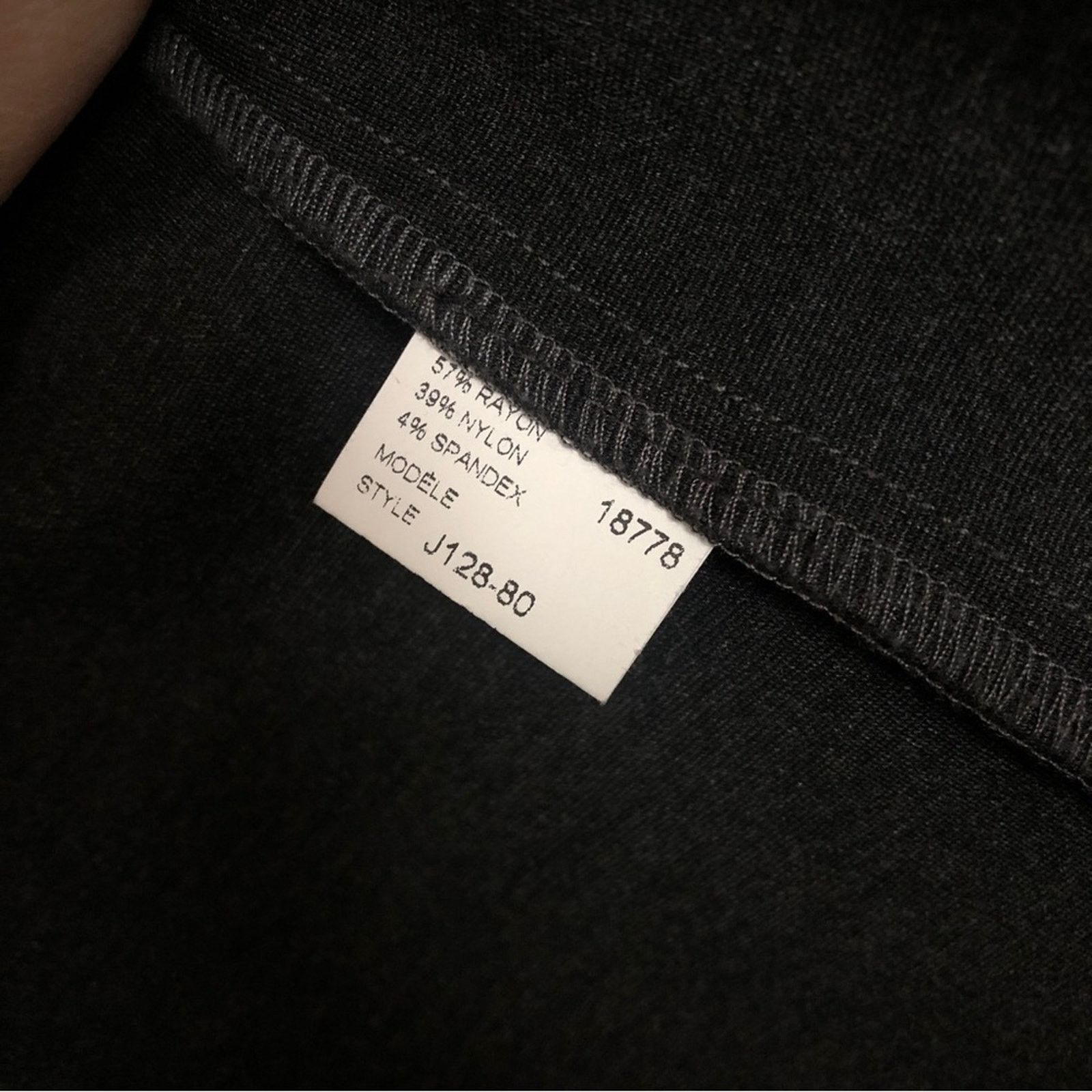 Raffinalla Gray Black Knit Draped Collar Cardigan Sweater