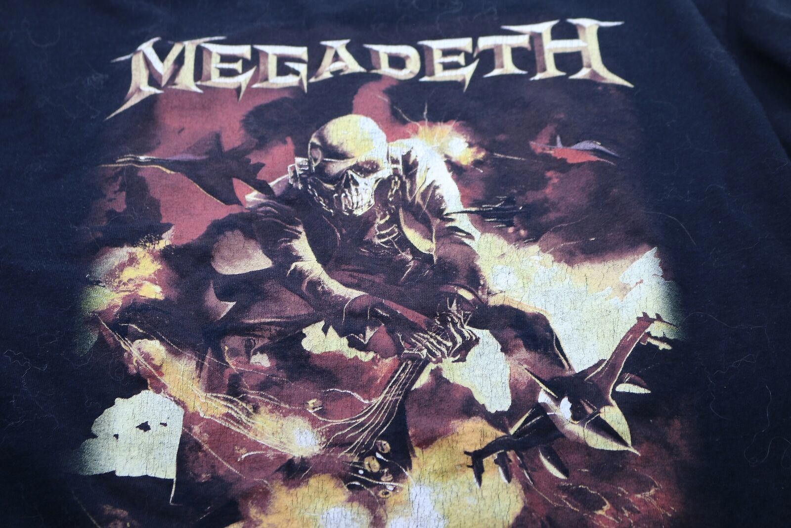 Other T-SHIRT OFFICIEL MEGADETH - SMASH GUITAR TEE music L/G Size US L / EU 52-54 / 3 - 2 Thumbnail