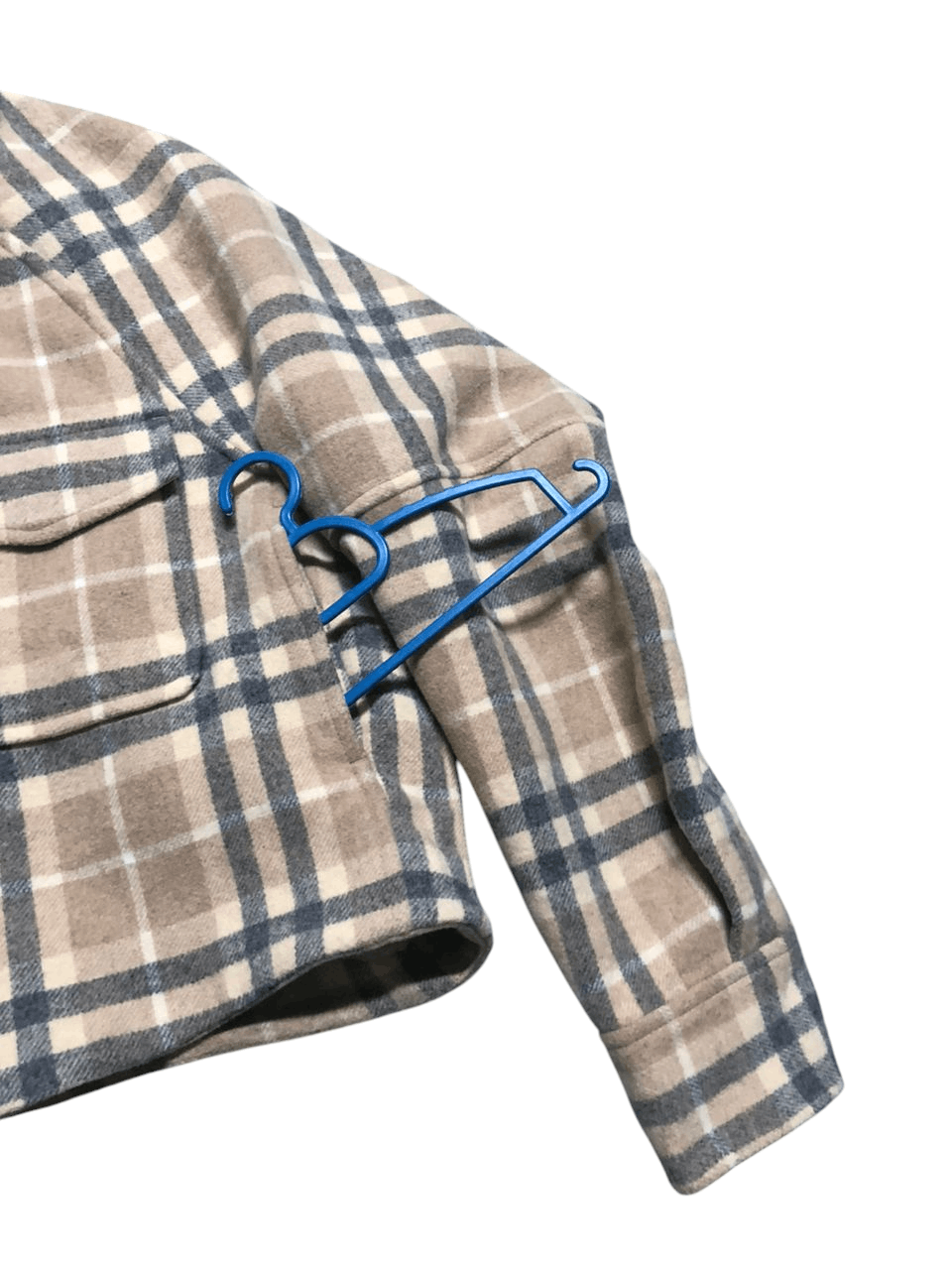 Japanese Brand × Samsoe Samsoe Samsoe Samsoe Plaid Wool Cropped Jacket Size XS / US 0-2 / IT 36-38 - 10 Thumbnail