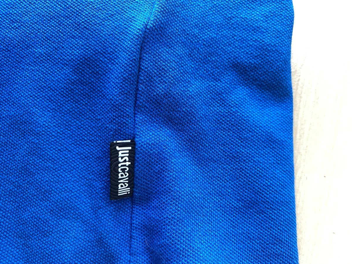 Just Cavalli Just Cavalli Callgraphy Script Logo Polo t shirt Size US XL / EU 56 / 4 - 5 Thumbnail