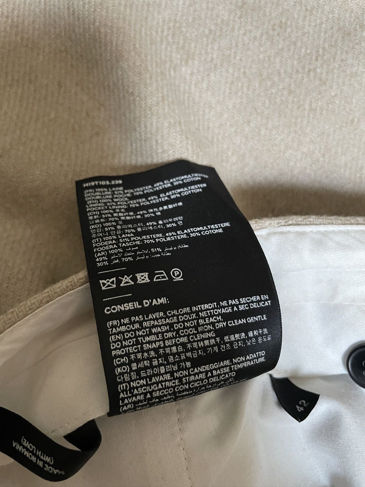 AMI Ami trousers Size US 32 / EU 48 - 5 Thumbnail