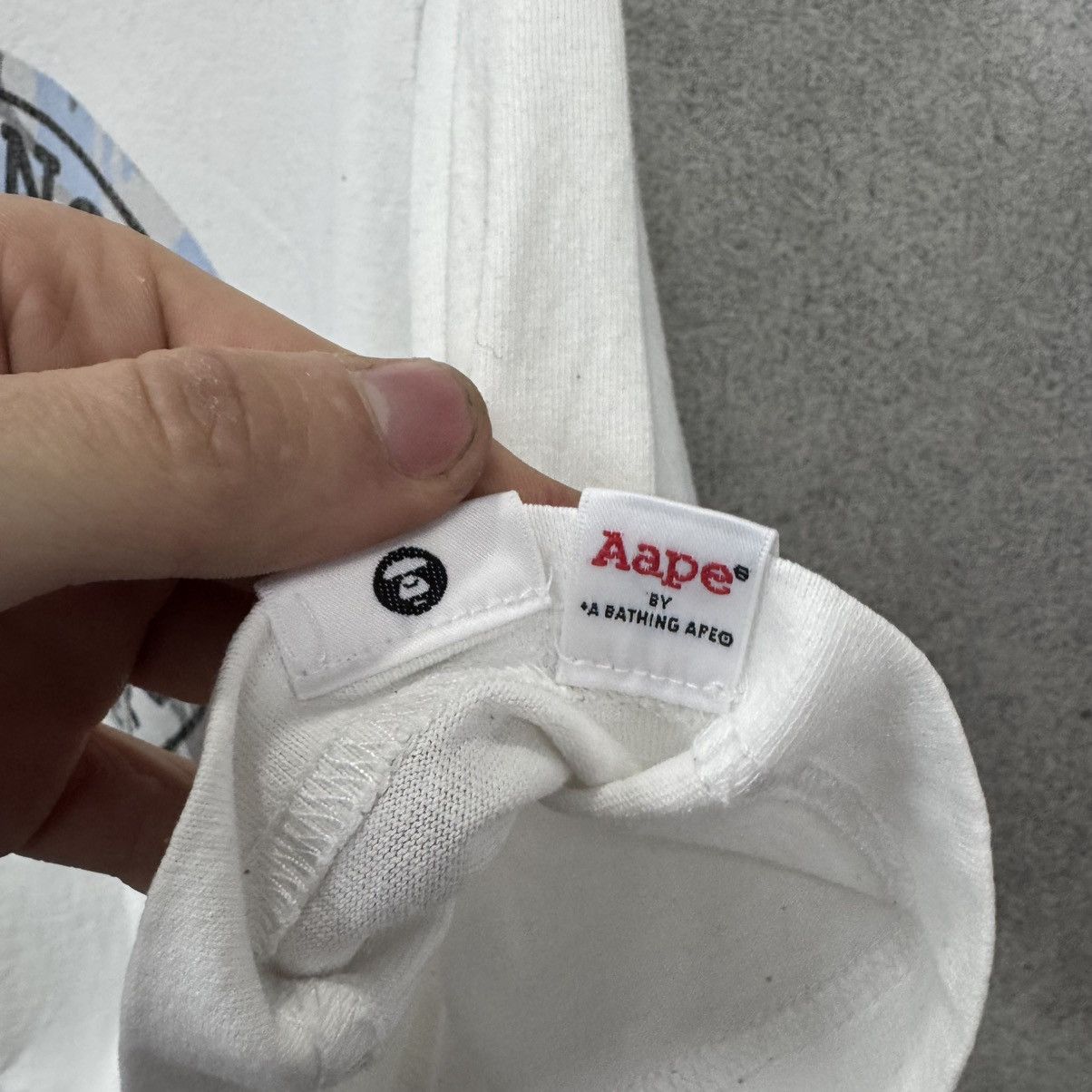 Aape Aape T-shirt Big Logo Bape Tee Size US L / EU 52-54 / 3 - 14 Thumbnail