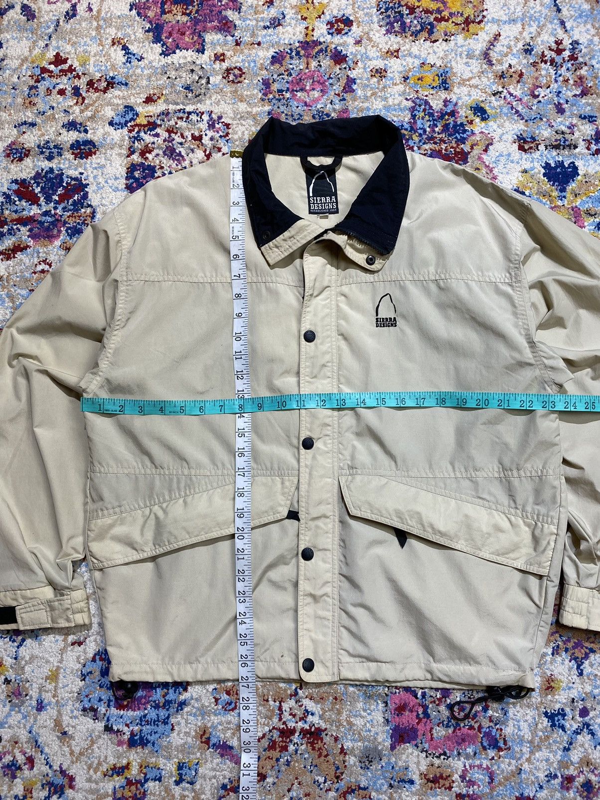 Sierra Designs × Vintage VTG 90S SIERRA DESIGN NYLON OG LIGHT COACH JACKET Size US L / EU 52-54 / 3 - 17 Thumbnail