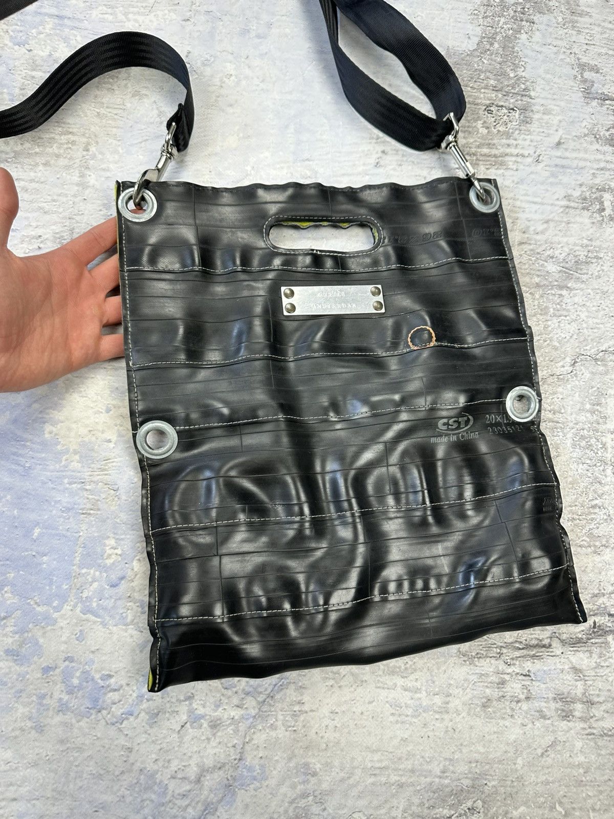 Handmade Krejci Amsterdam Upcycle bag Fraitag style rare Size ONE SIZE - 3 Thumbnail