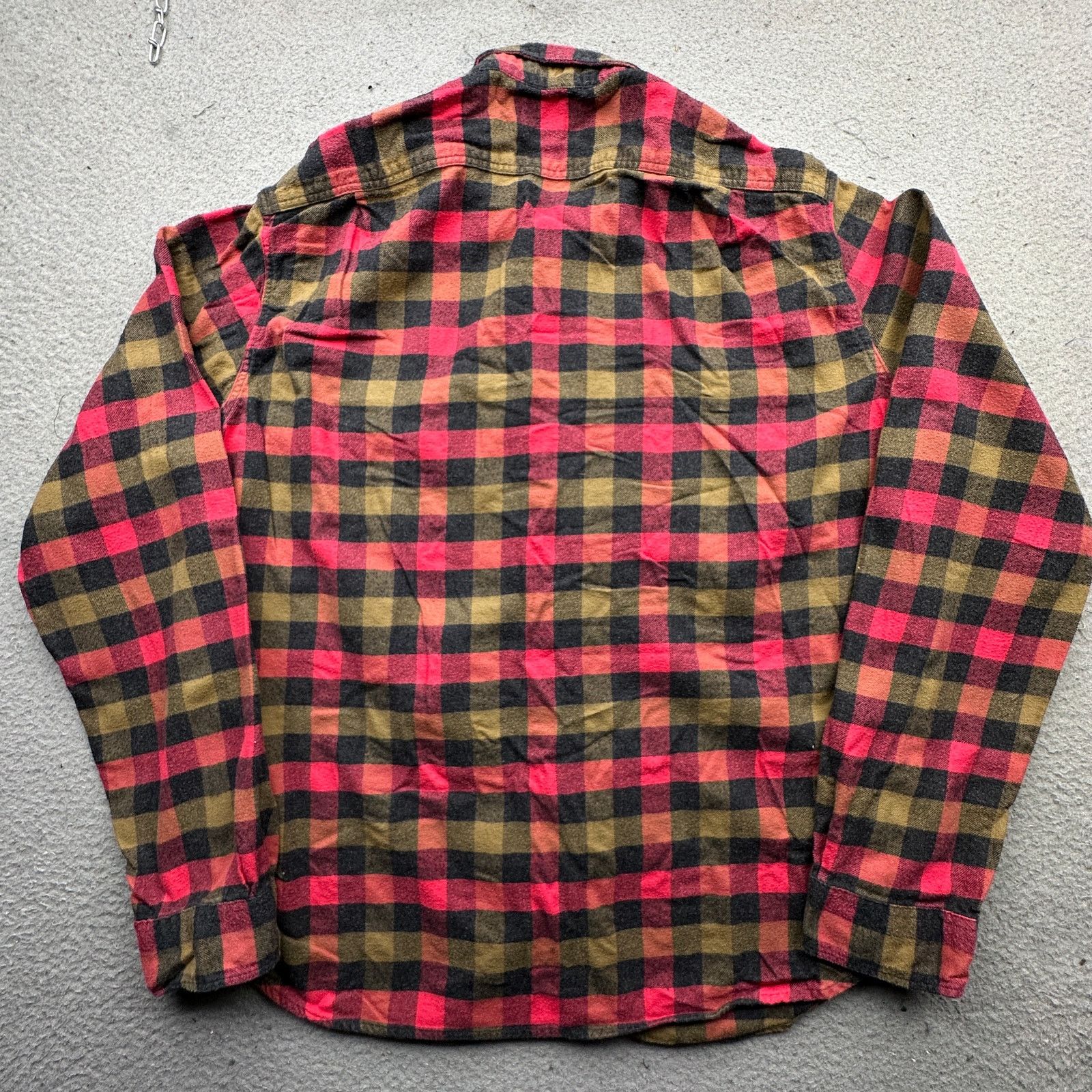 J.Crew J Crew Flannel Plaid Long Sleeve Button Up Shirt Men XL Red Size US XL / EU 56 / 4 - 10 Thumbnail