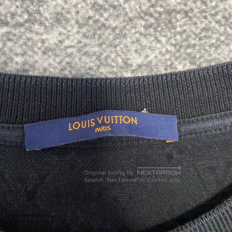 Louis Vuitton Louis Vuitton Black pocket dark print full print short sle Size US XXL / EU 58 / 5 - 3 Thumbnail
