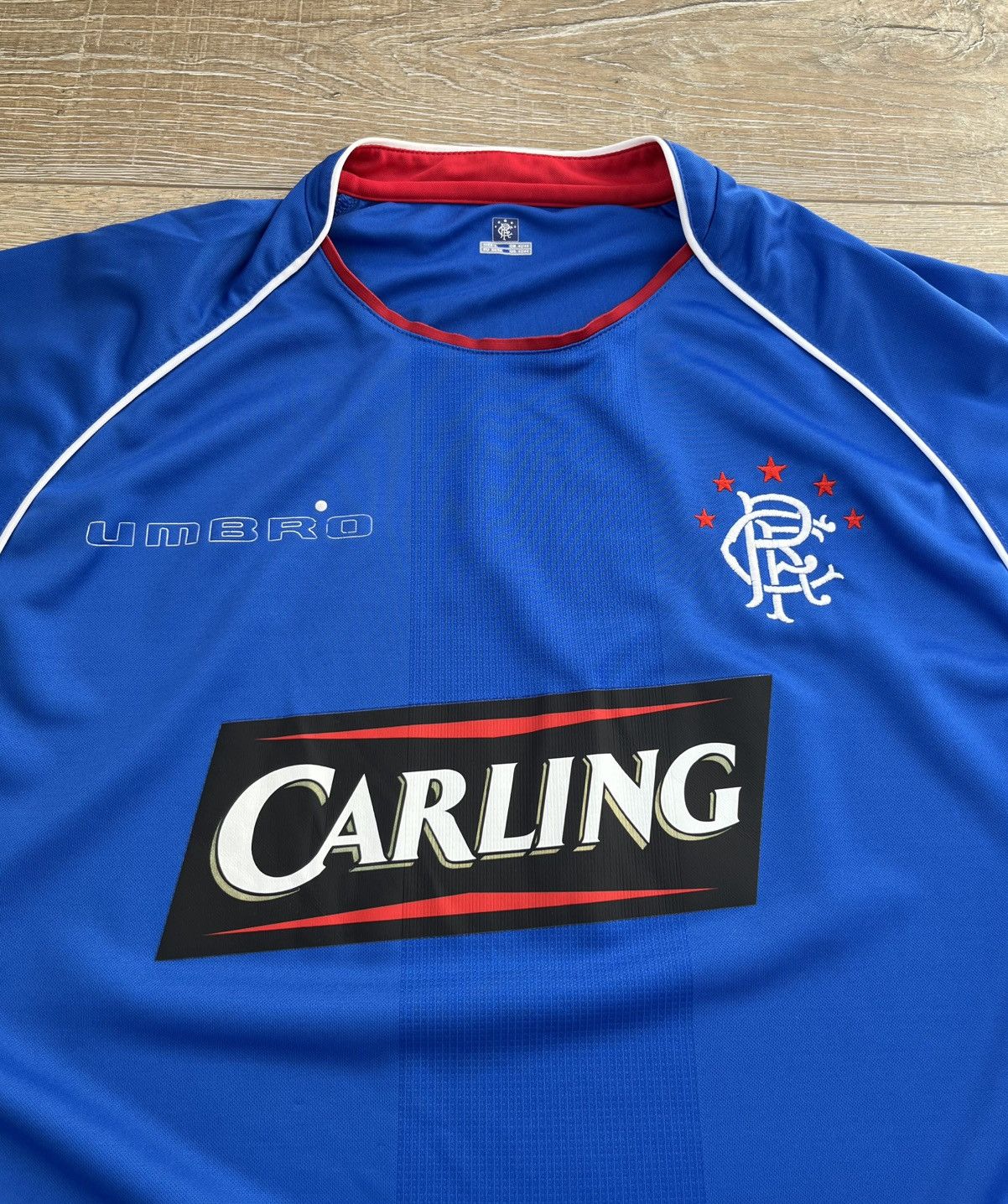 Umbro VINTAGE UMBRO FC RANGERS JERSEY 00S Size US L / EU 52-54 / 3 - 5 Thumbnail