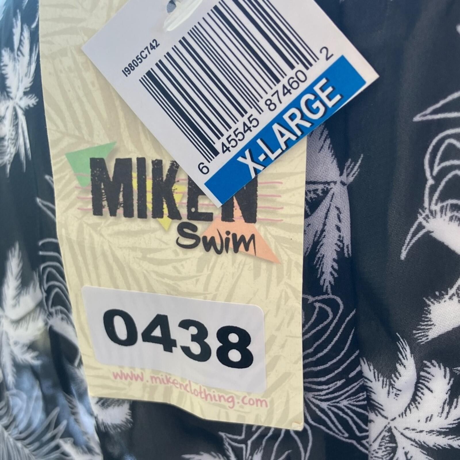 Other NWT Miken Swim Sheer Black & White Floral Swim Coverup Size ONE SIZE - 2 Thumbnail