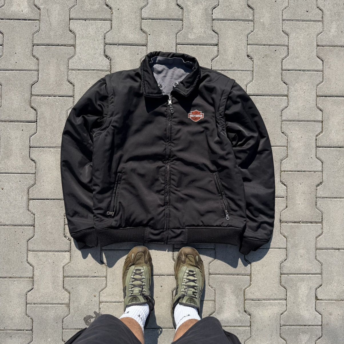 Harley Davidson Harley Davidson Rare Revisable Jacket 3 in 1 Streetwear Hype Size US L / EU 52-54 / 3 - 20 Thumbnail