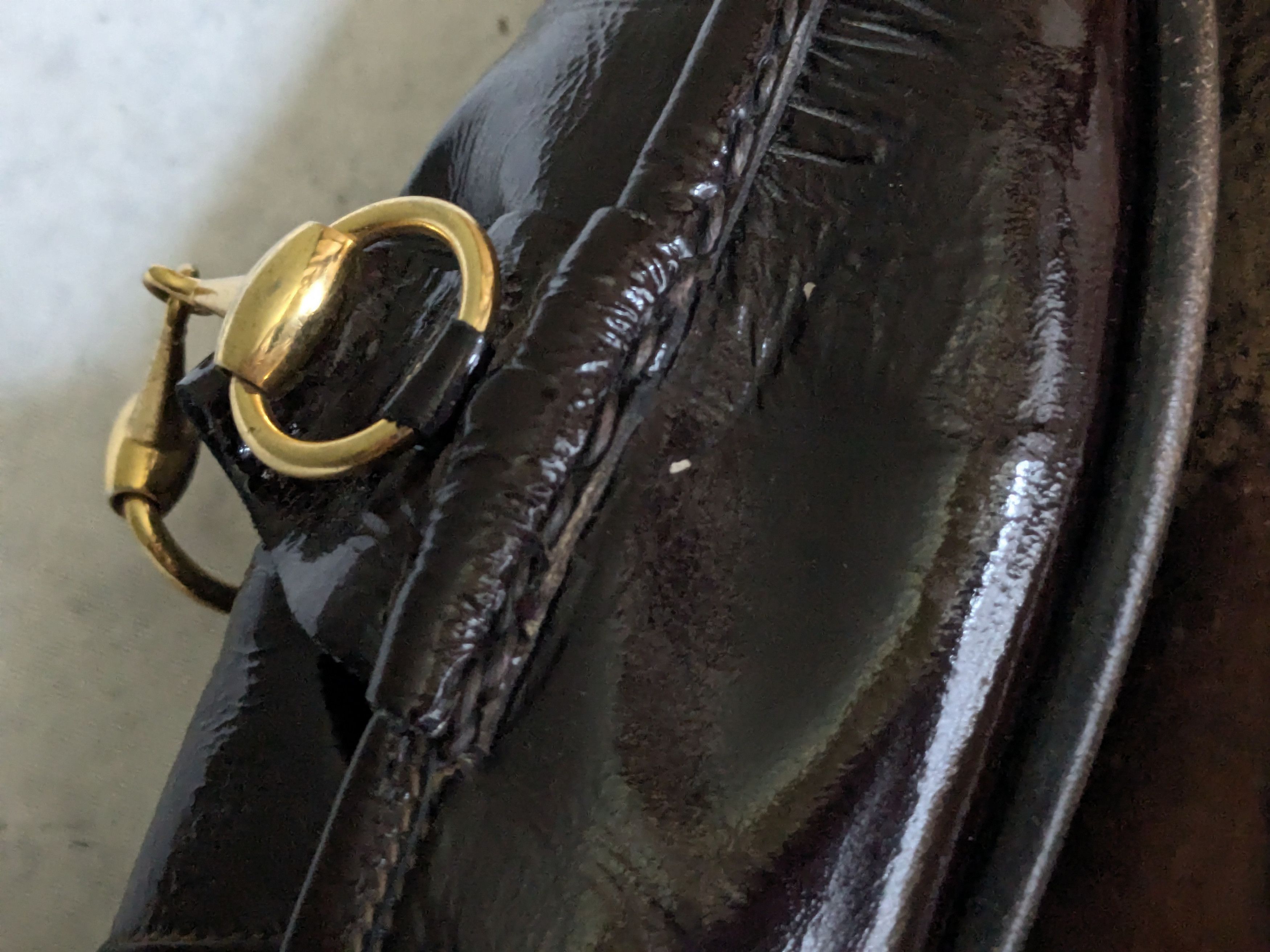 Gucci Vintage Gucci Horsebit Loafers Burgundy Leather 8.5 D Size US 8.5 / EU 41-42 - 6 Thumbnail