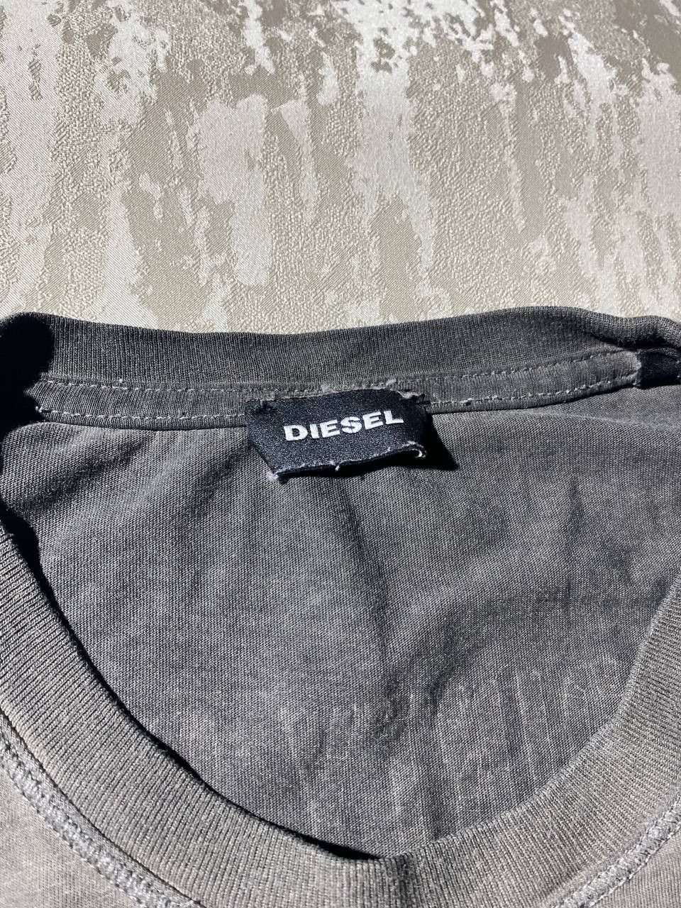 Diesel × Vintage Y2K Diesel Dirt Print Tshirt tee shirt top distressed effect Size US XL / EU 56 / 4 - 6 Thumbnail