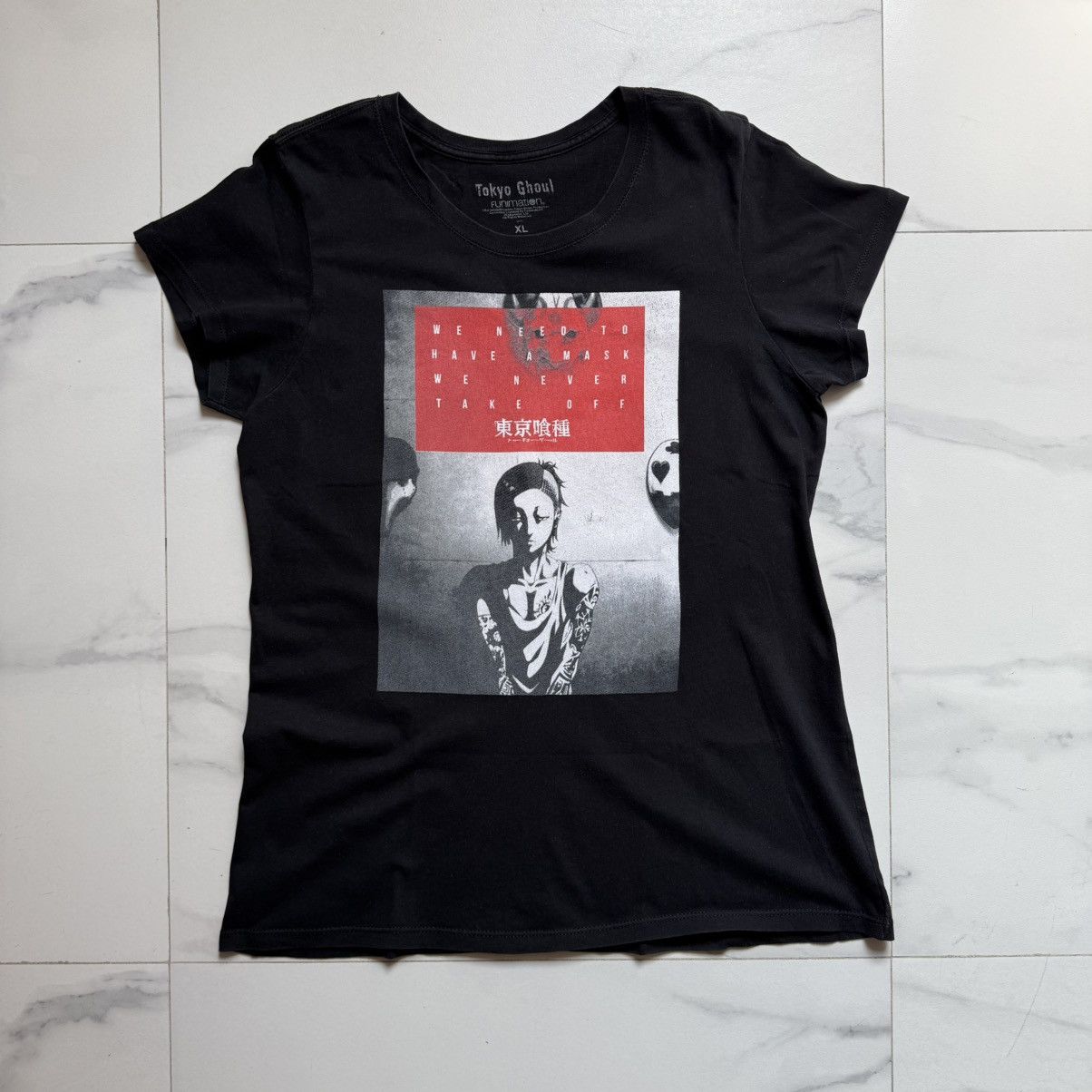 Anime × Japanese Brand × Vintage Vintage Y2K Tokyo Ghoul T-Shirt Size XL / US 12-14 / IT 48-50 - 2 Thumbnail